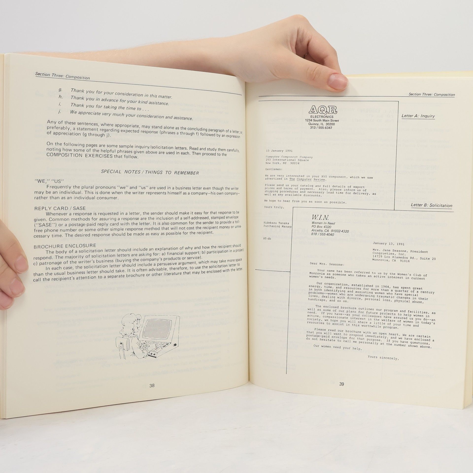 Rita L. Lampkin ABC's of ESL Business Letter Writing