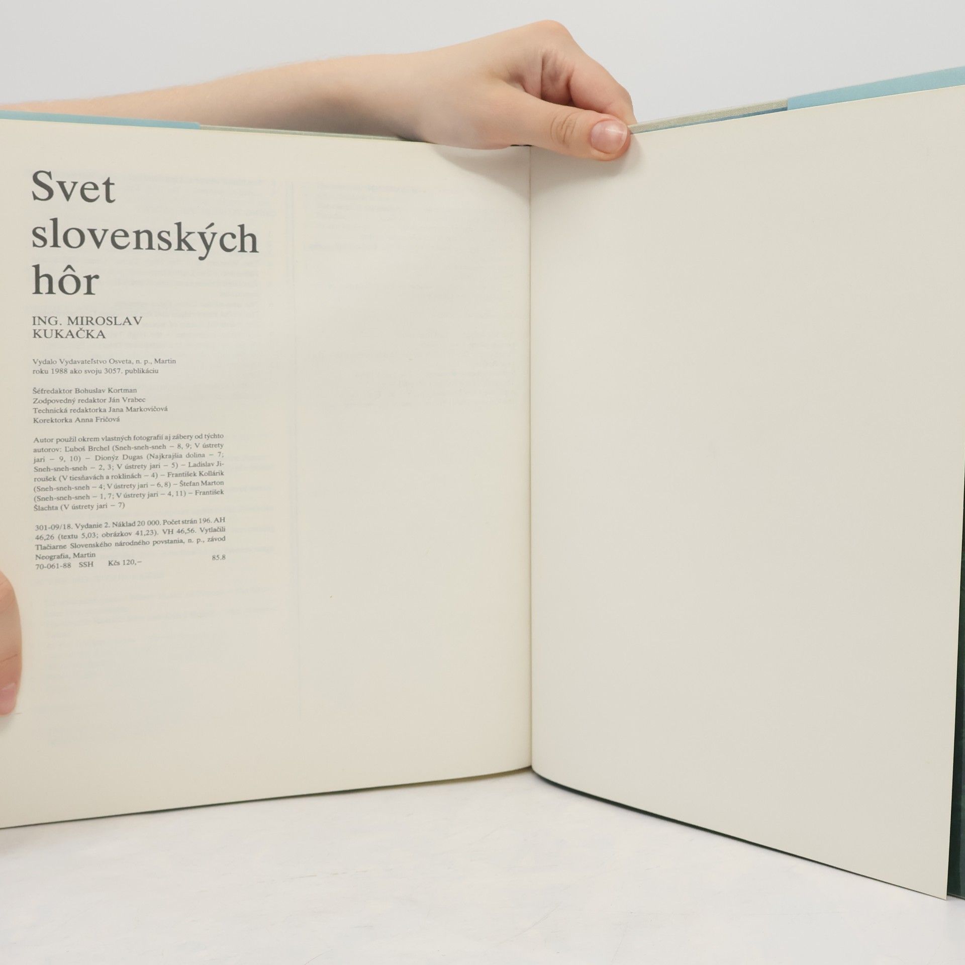 Miroslav Kukačka Svet slovenských hôr