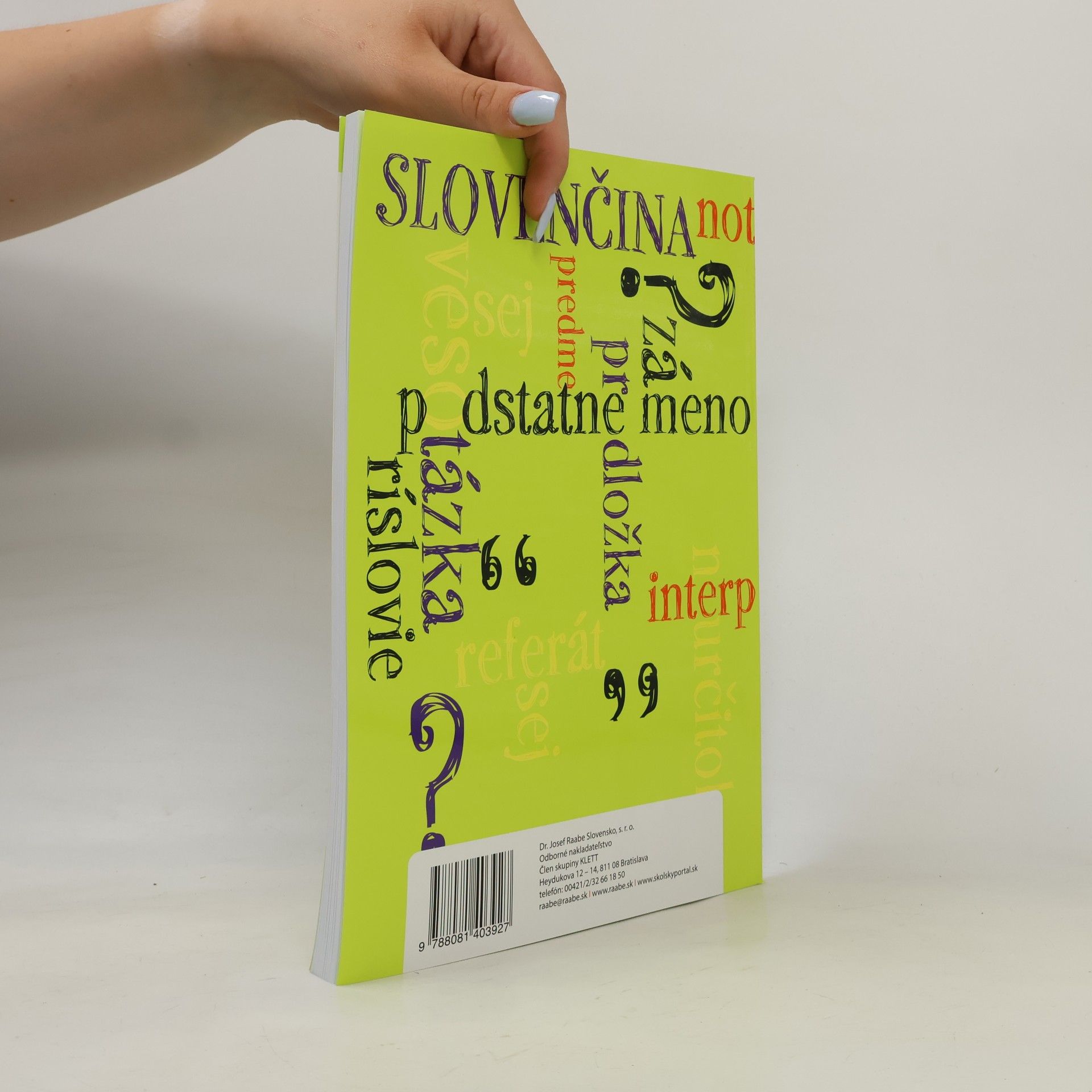 Kolektiv autorů Testovanie zo slovenského jazyka a literatury. Testy pre 9. ročník základnej školy a pre 4 ročník osemročného gymnázia