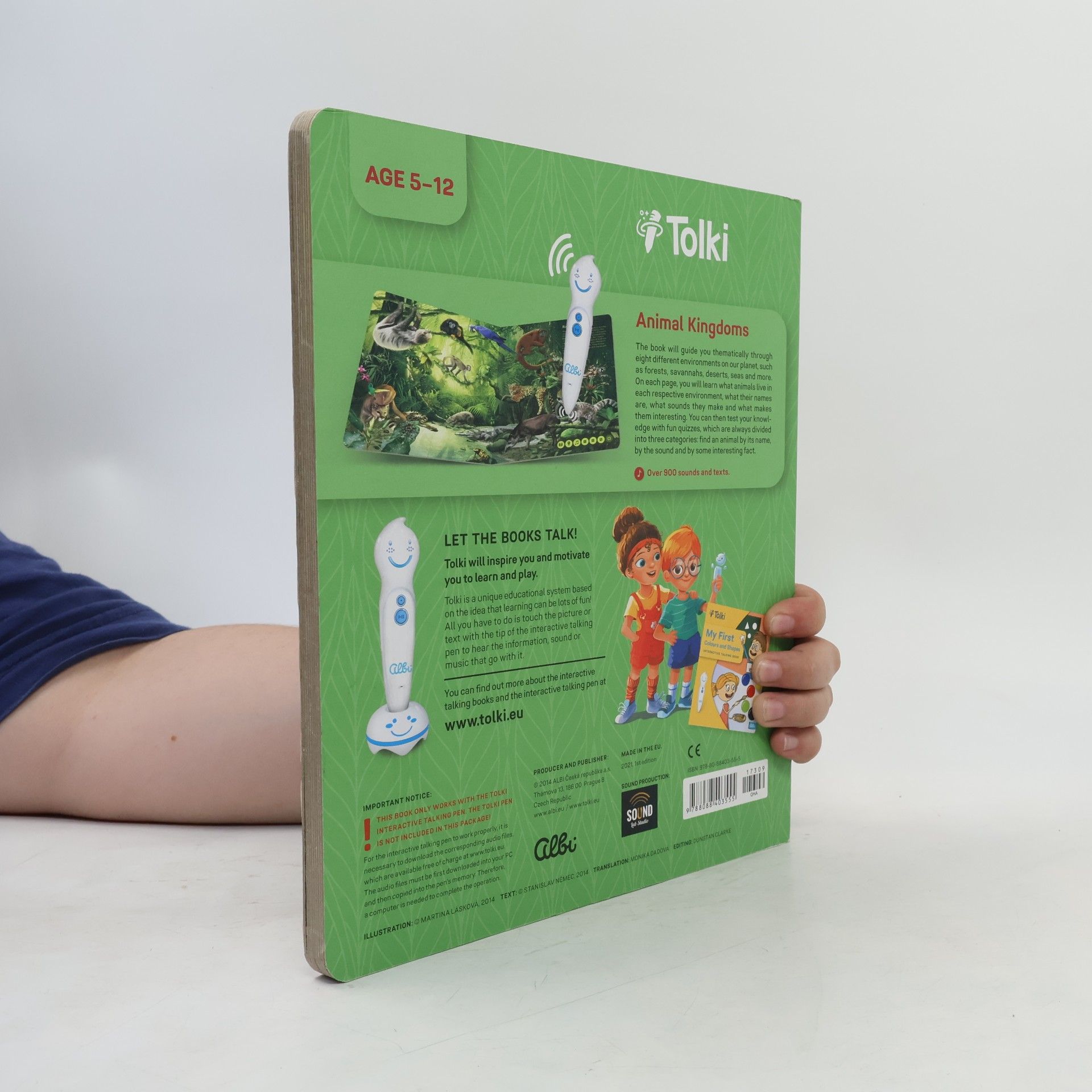 Various authors Animal kingdoms. Interactive talking book