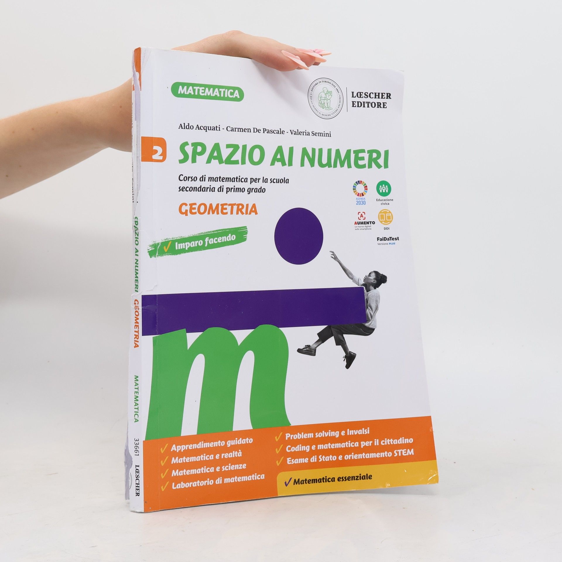 Aldo Acquati Spazio ai numeri 2. Corso di matematica. Aritmetica e geometria. Per la Scuola media