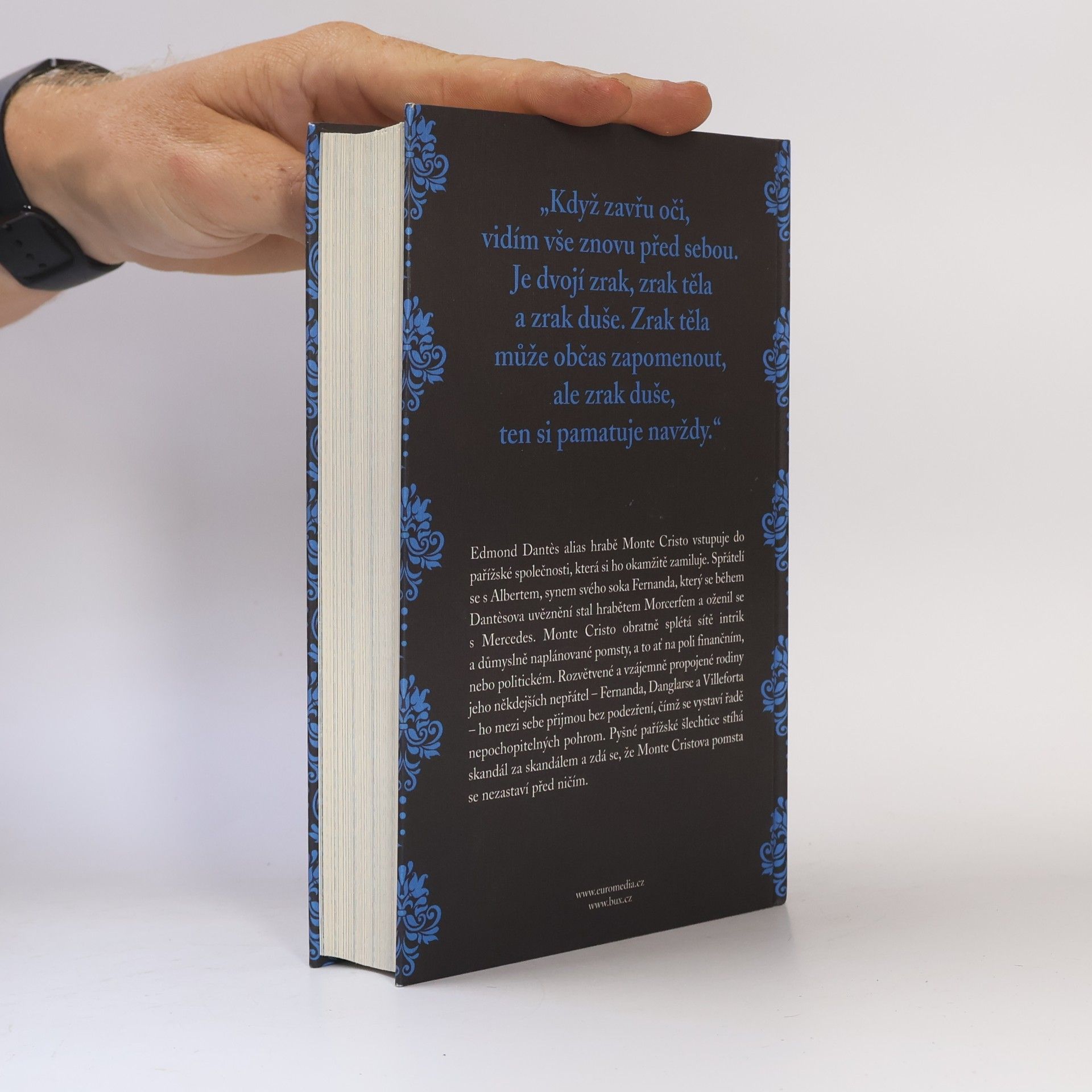Alexandre Dumas starší Hrabě Monte Cristo. Díl 3 a 4 (třísvazkové vydání)