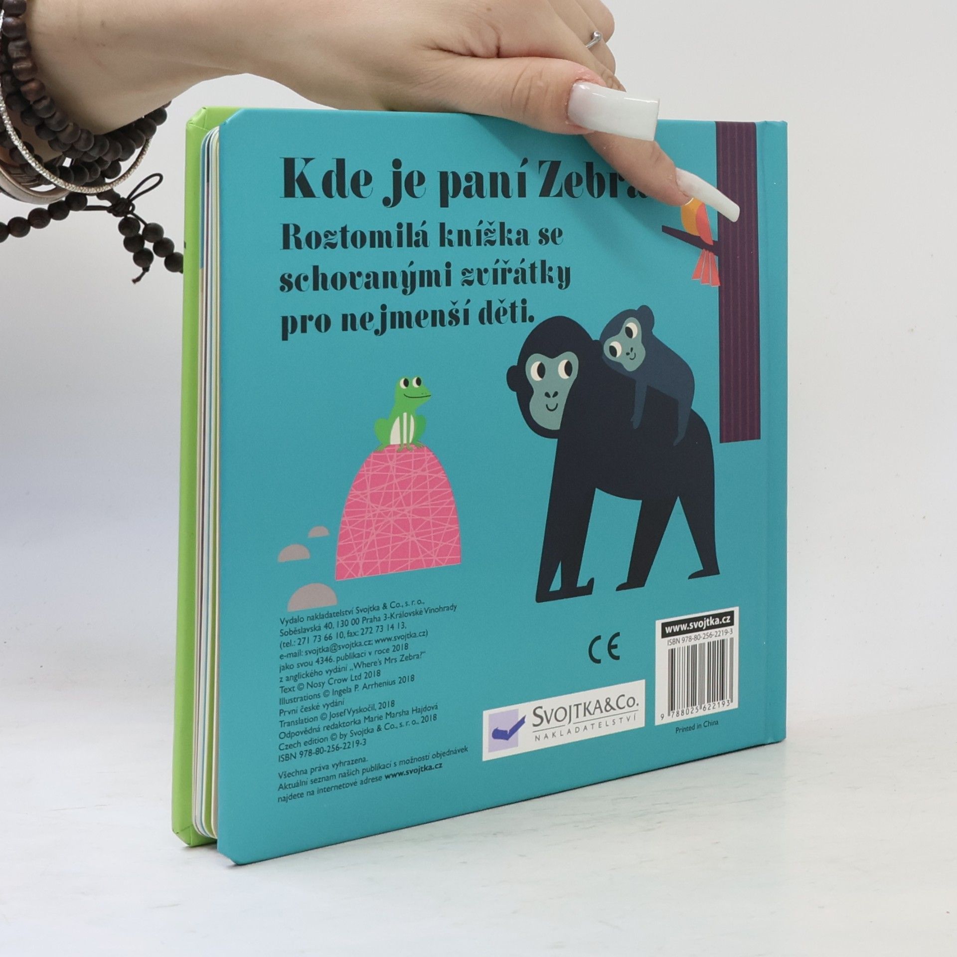 Ingela Peterson Arrhenius Kde je paní Zebra?