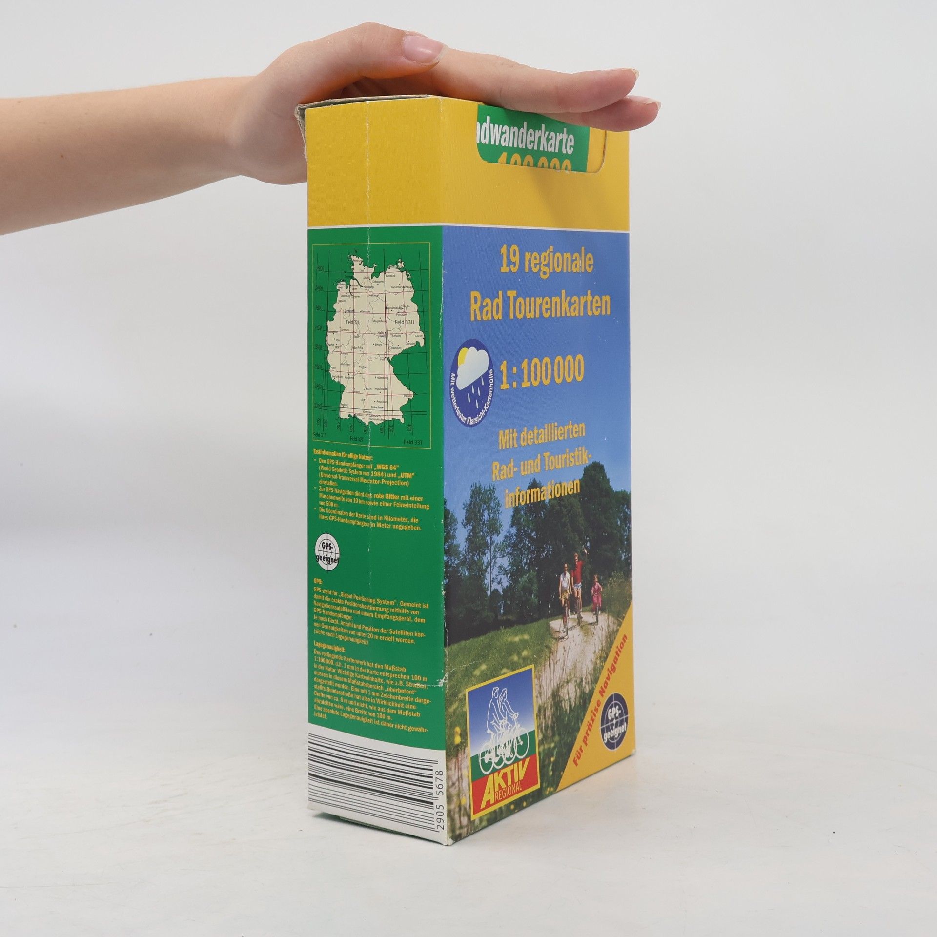 Autorenkollektiv 19 Regionale Rad Tourenkarten