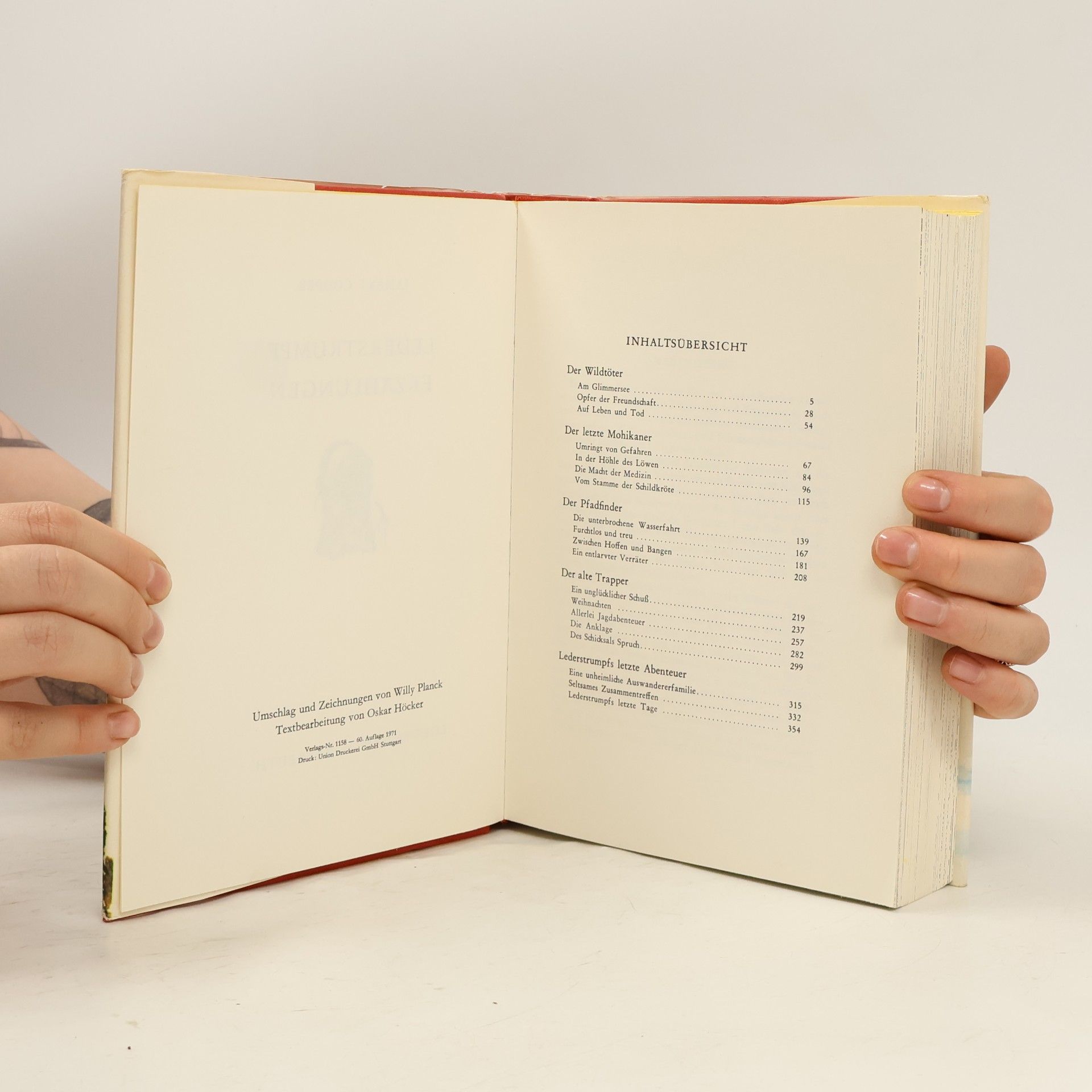 James Fenimore Cooper Lederstrumpf Erzählungen