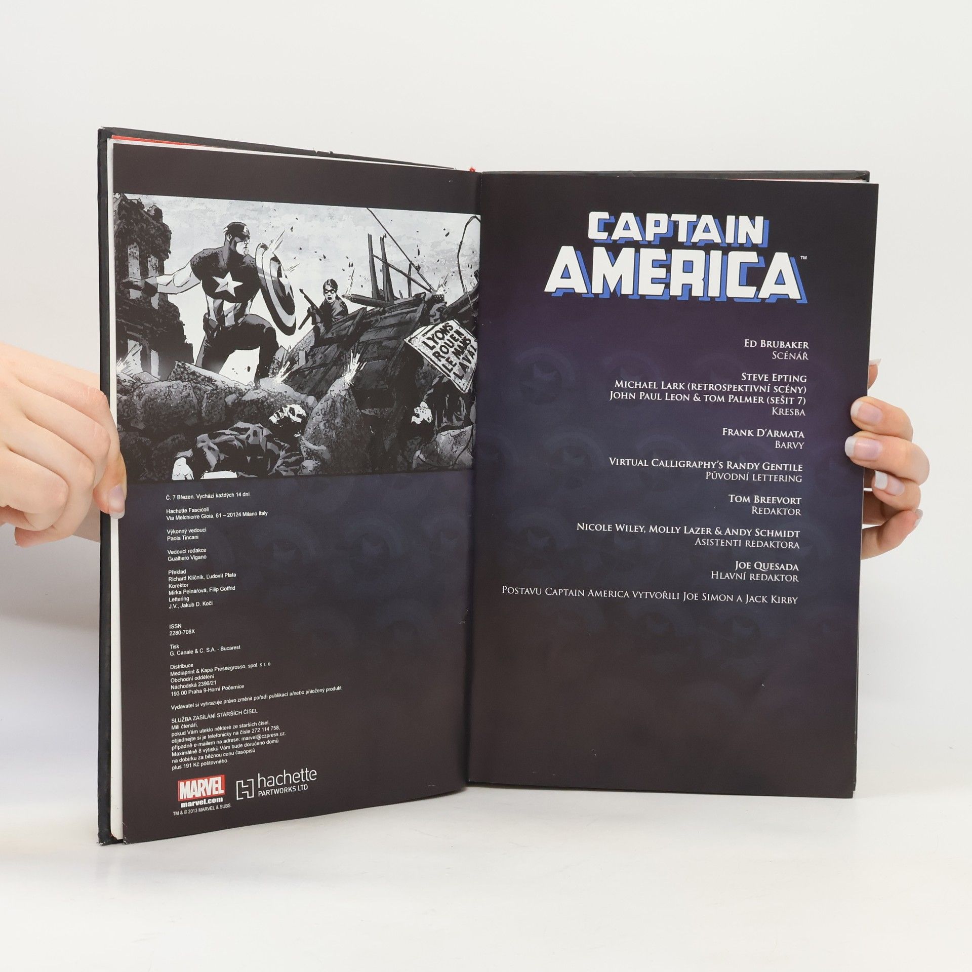 Ed Brubaker Ultimátní komixový komplet 44. Captain America. Zimní voják 1