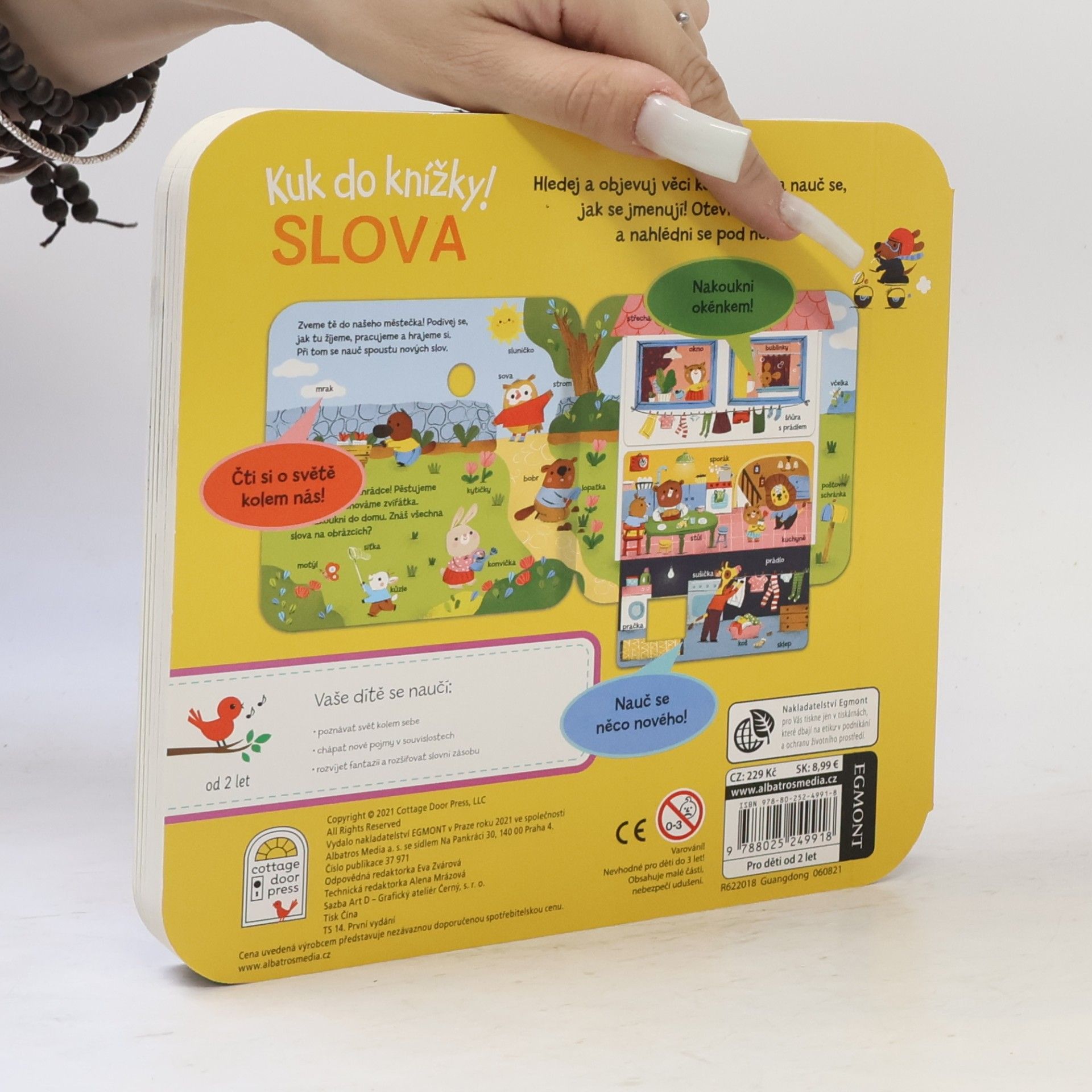 Jaye Garnett Slova : první slova : kuk do knížky!