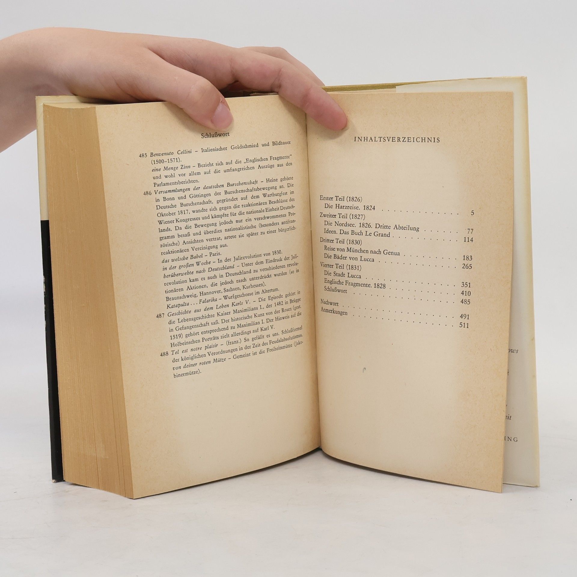 Heinrich Heine Reisebilder