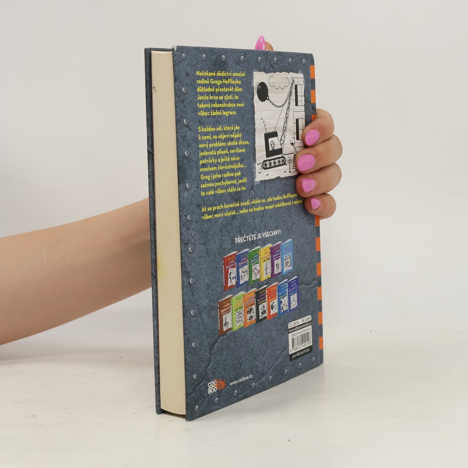 Jeff Kinney Deník malého poseroutky 14. Na spadnutí