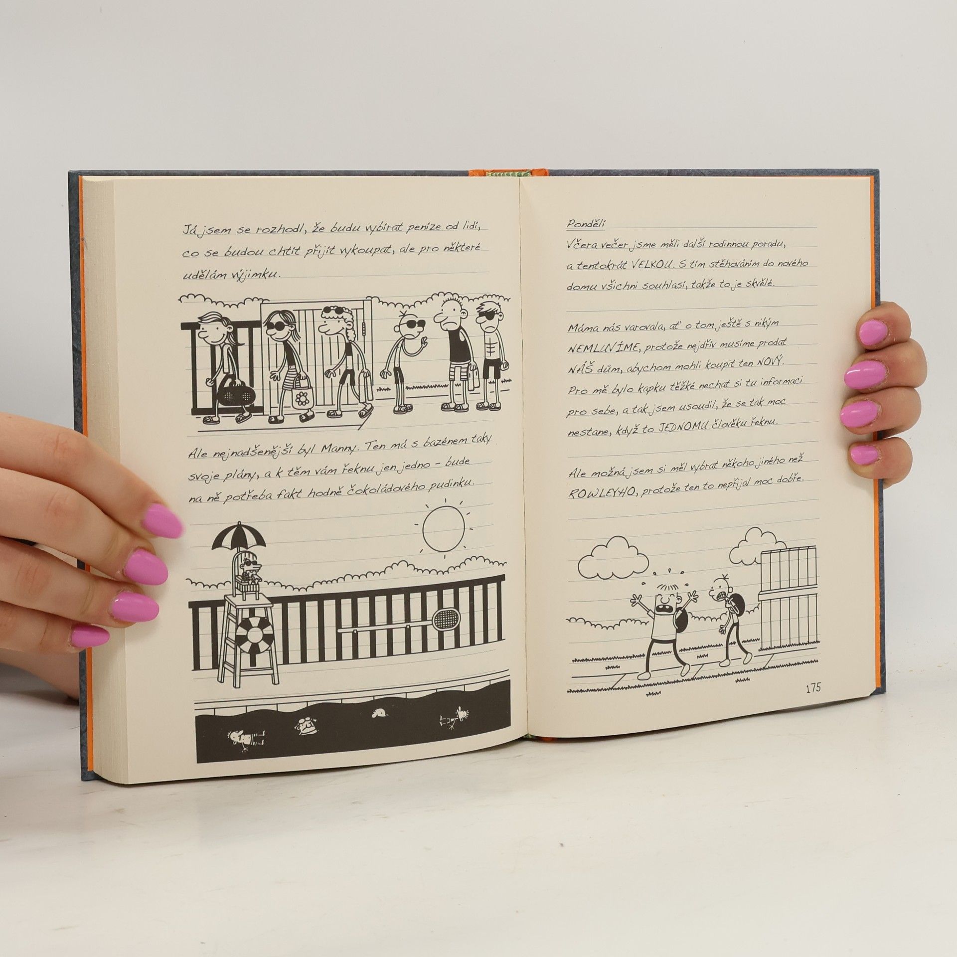 Jeff Kinney Deník malého poseroutky 14. Na spadnutí