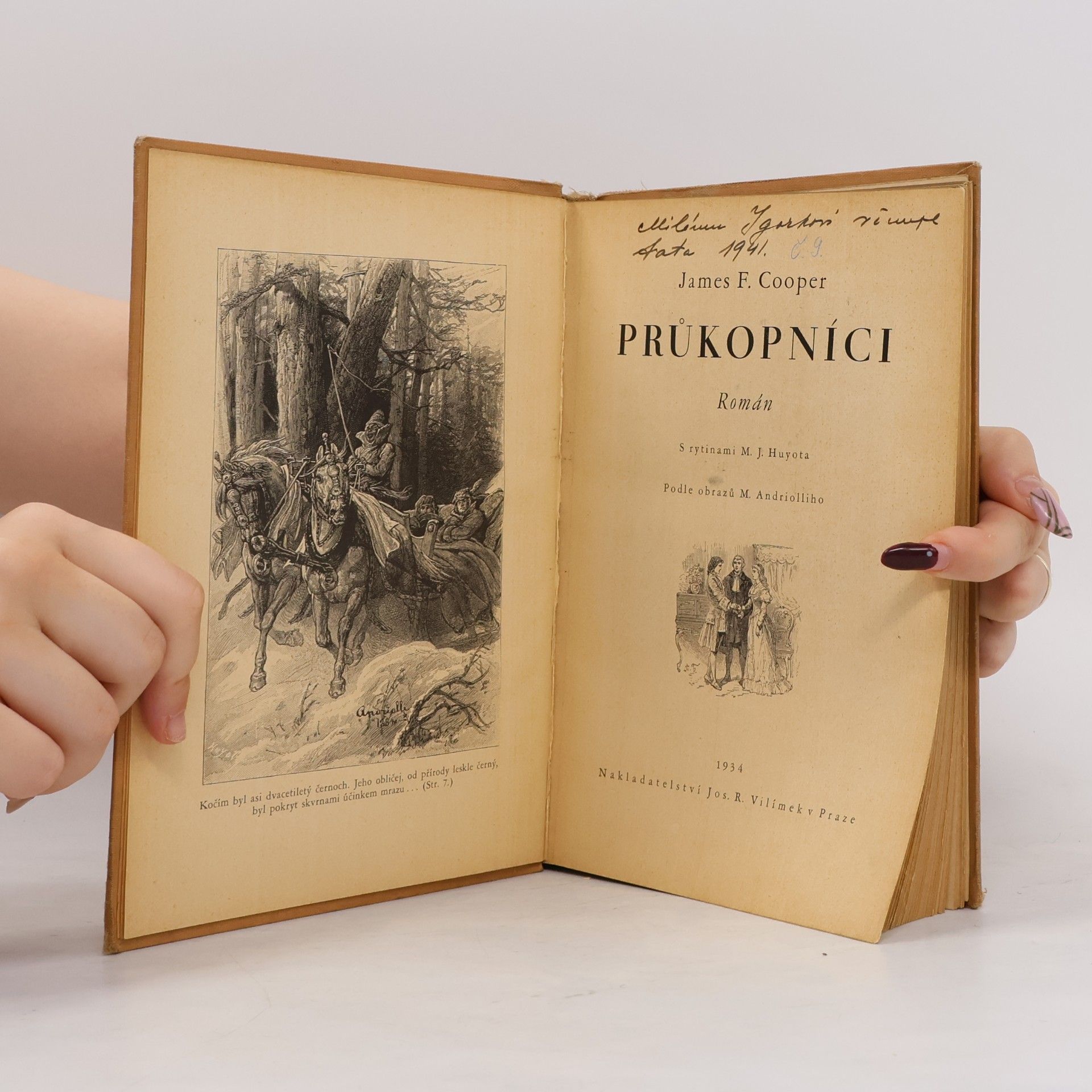 James Fenimore Cooper Průkopníci