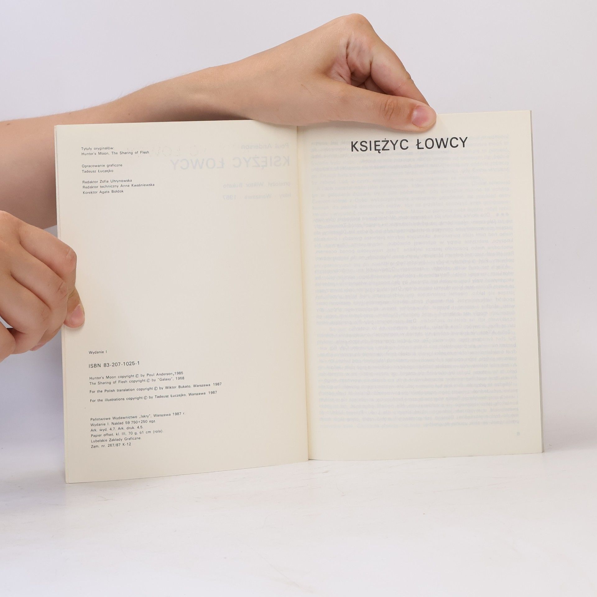 Poul Anderson Księżyc Łowcy