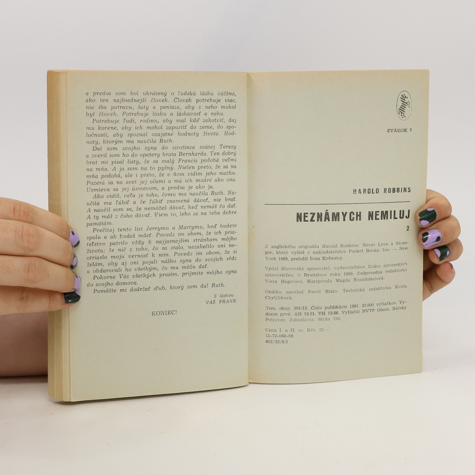 Harold Robbins Neznámych nemiluj 2