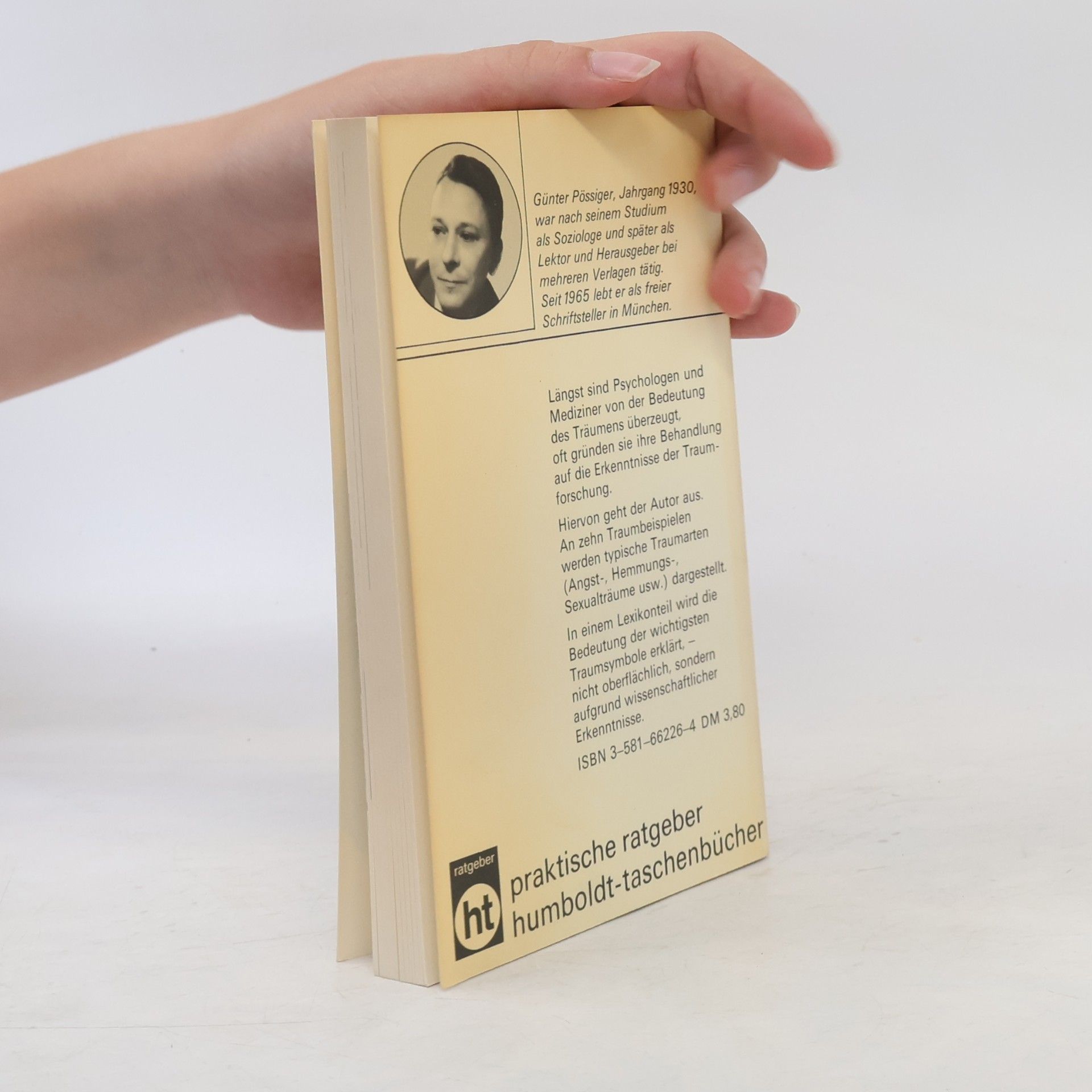 Günter Pössiger Traumbuch