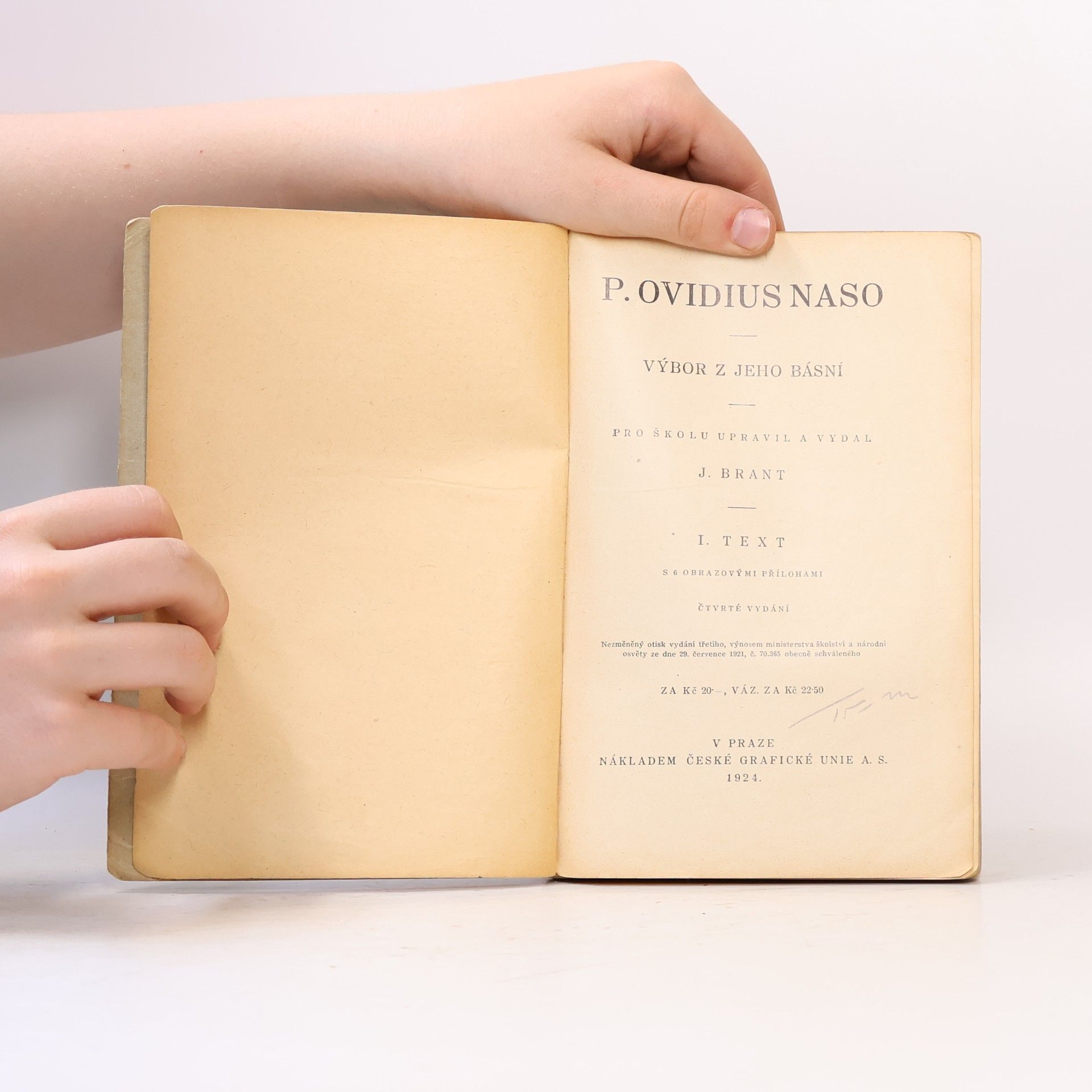 Publius Ovidius Naso P. Ovidius Naso. Výbor z jeho básní I. Text