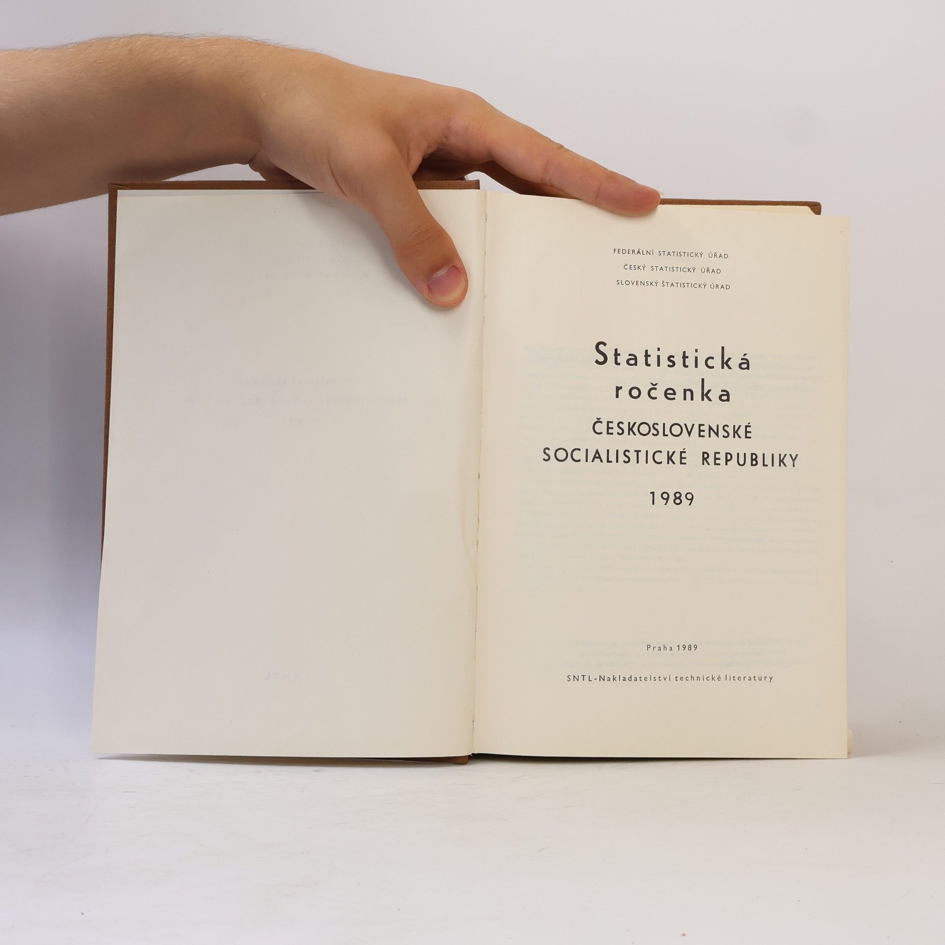 Autorenkollektiv Statistická ročenka Československé socialistické republiky 1989