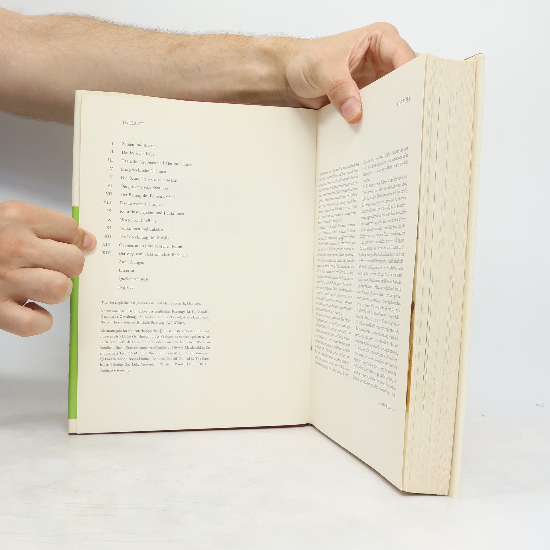 Lanycelot Thomas Hogben Die Entdeckung der Mathematik