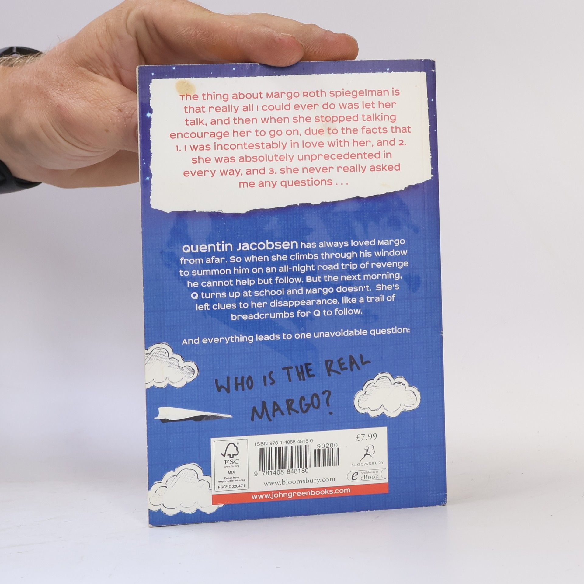 John Green Paper Towns