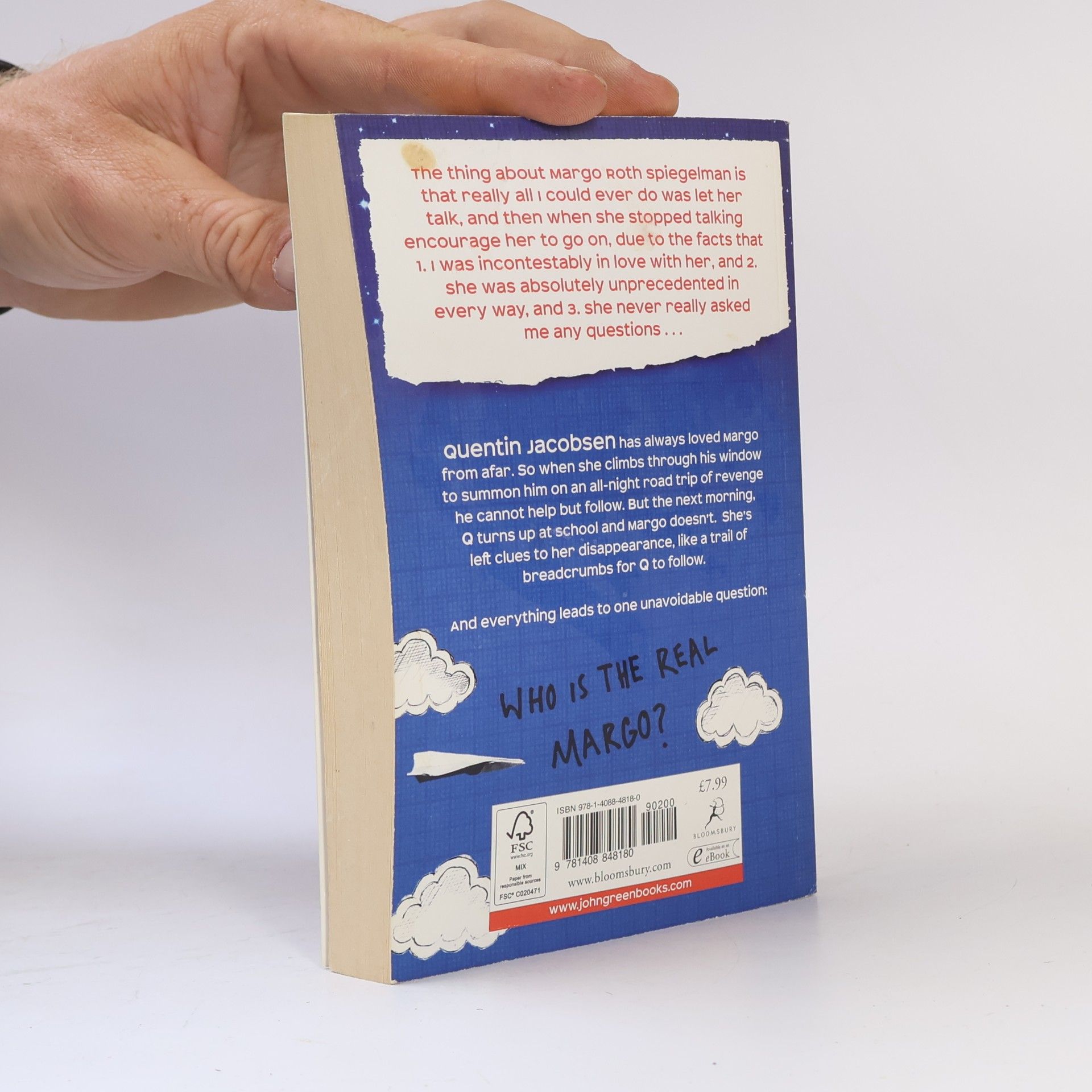 John Green Paper Towns