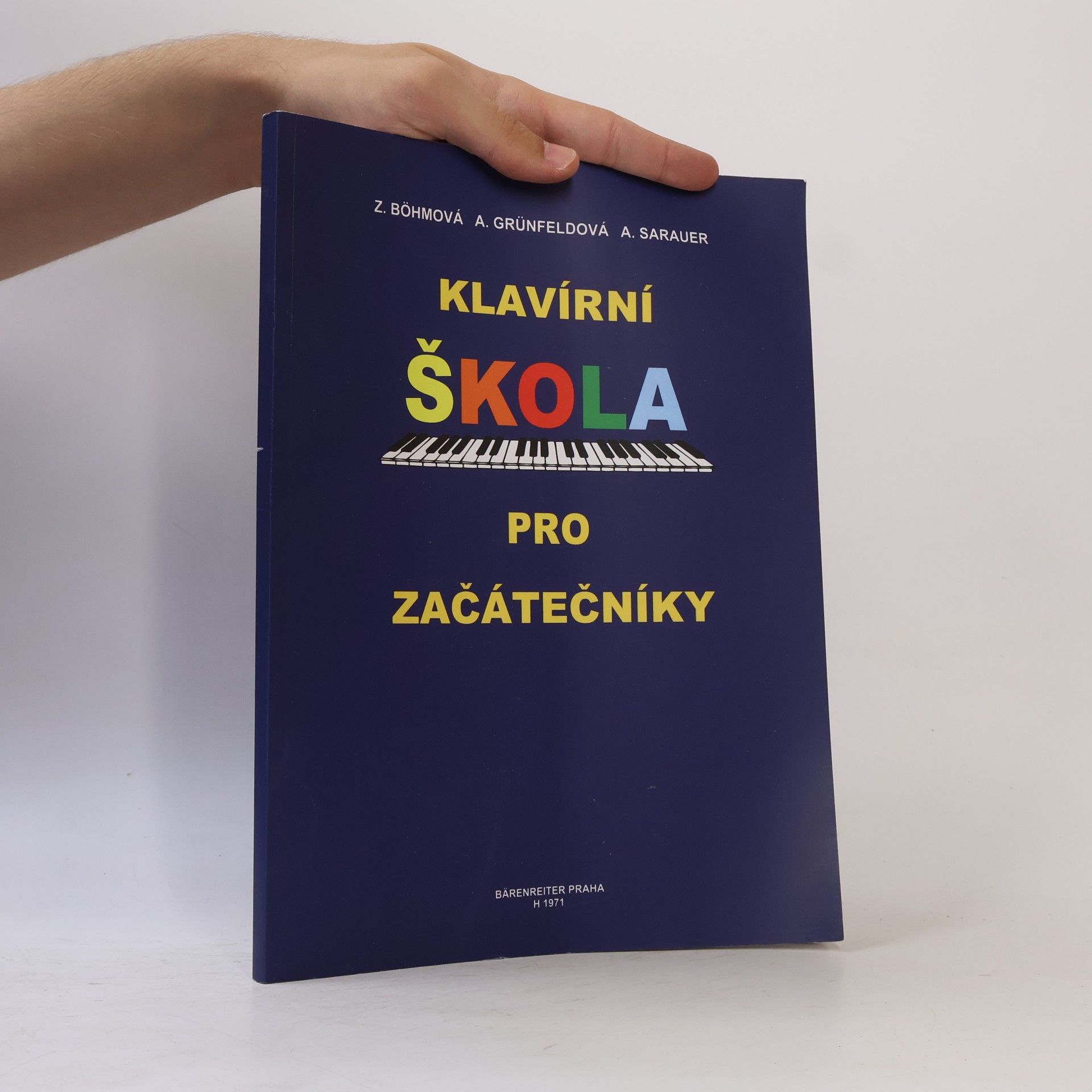 Klavírní škola pro začátečníky