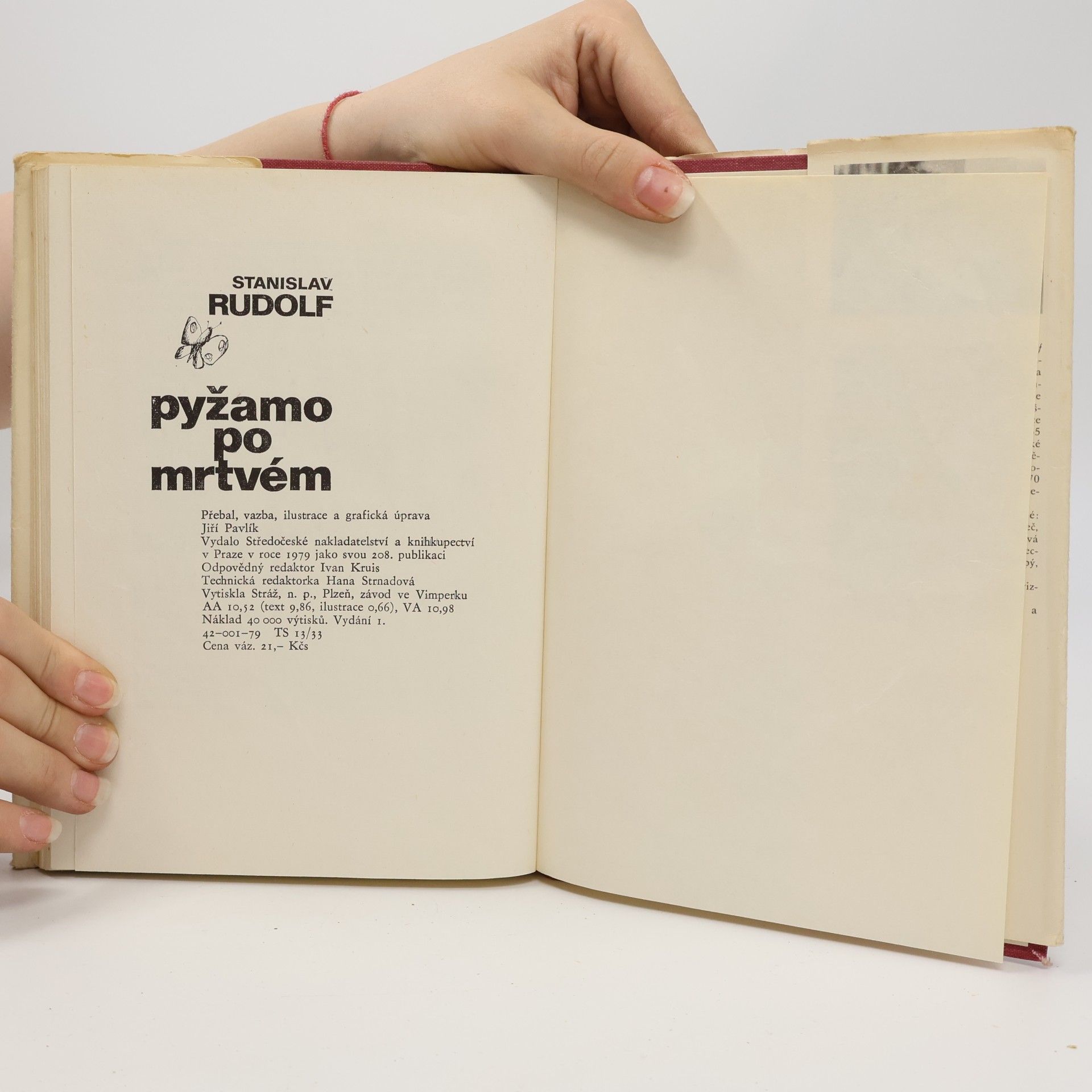 Stanislav Rudolf Pyžamo po mrtvém