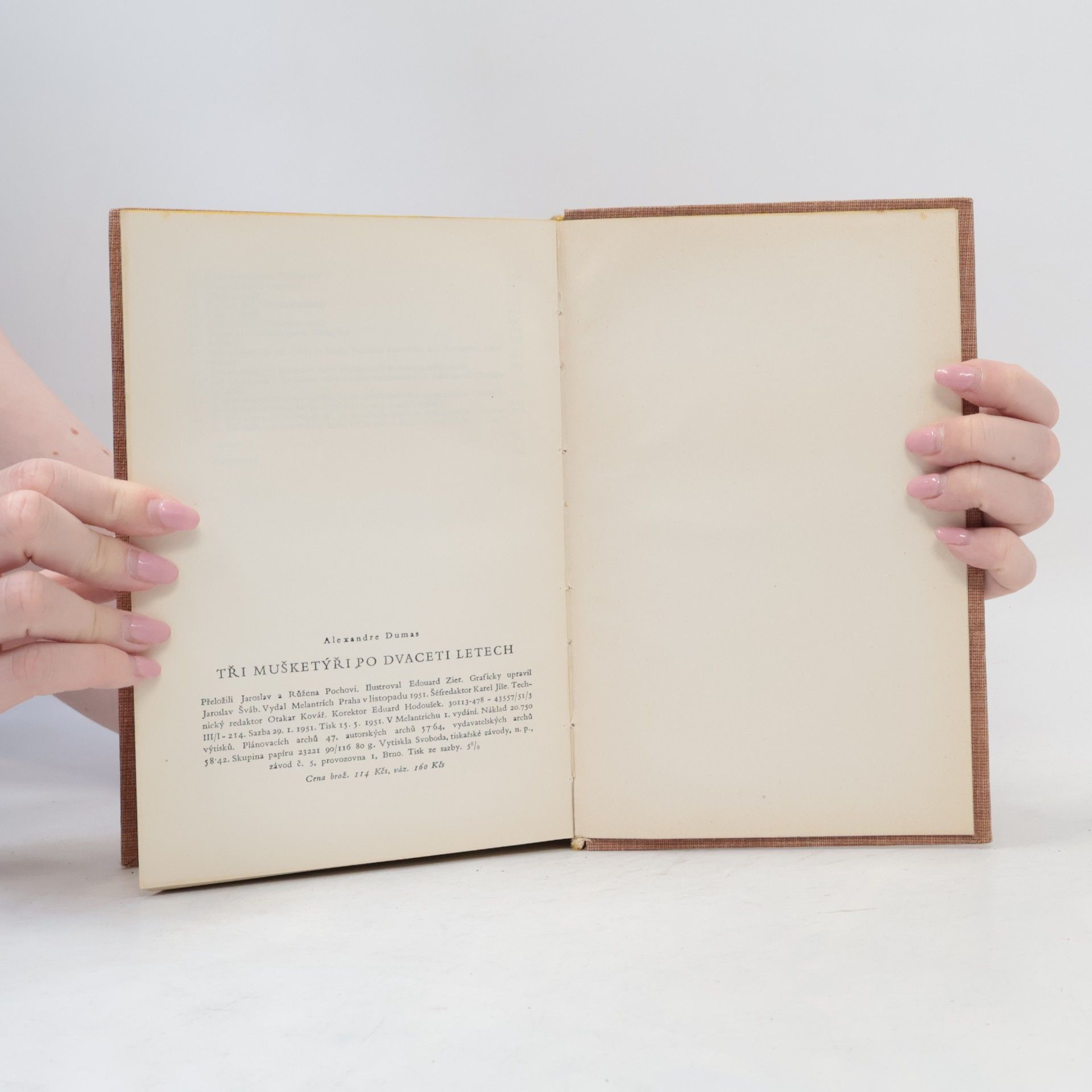 Alexandre Dumas starší Tři mušketýři po dvaceti letech