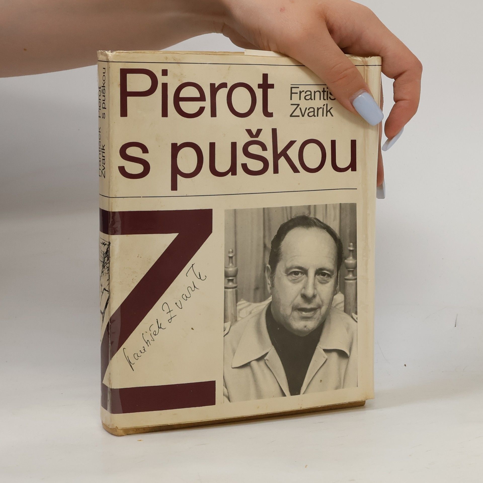 František Zvarík Pierot s puškou