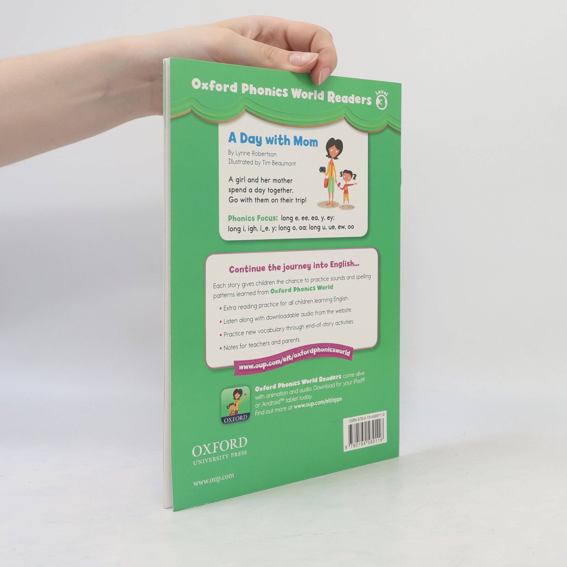 Various authors Oxford Phonics World Readers: Level 3: A Day with Mom