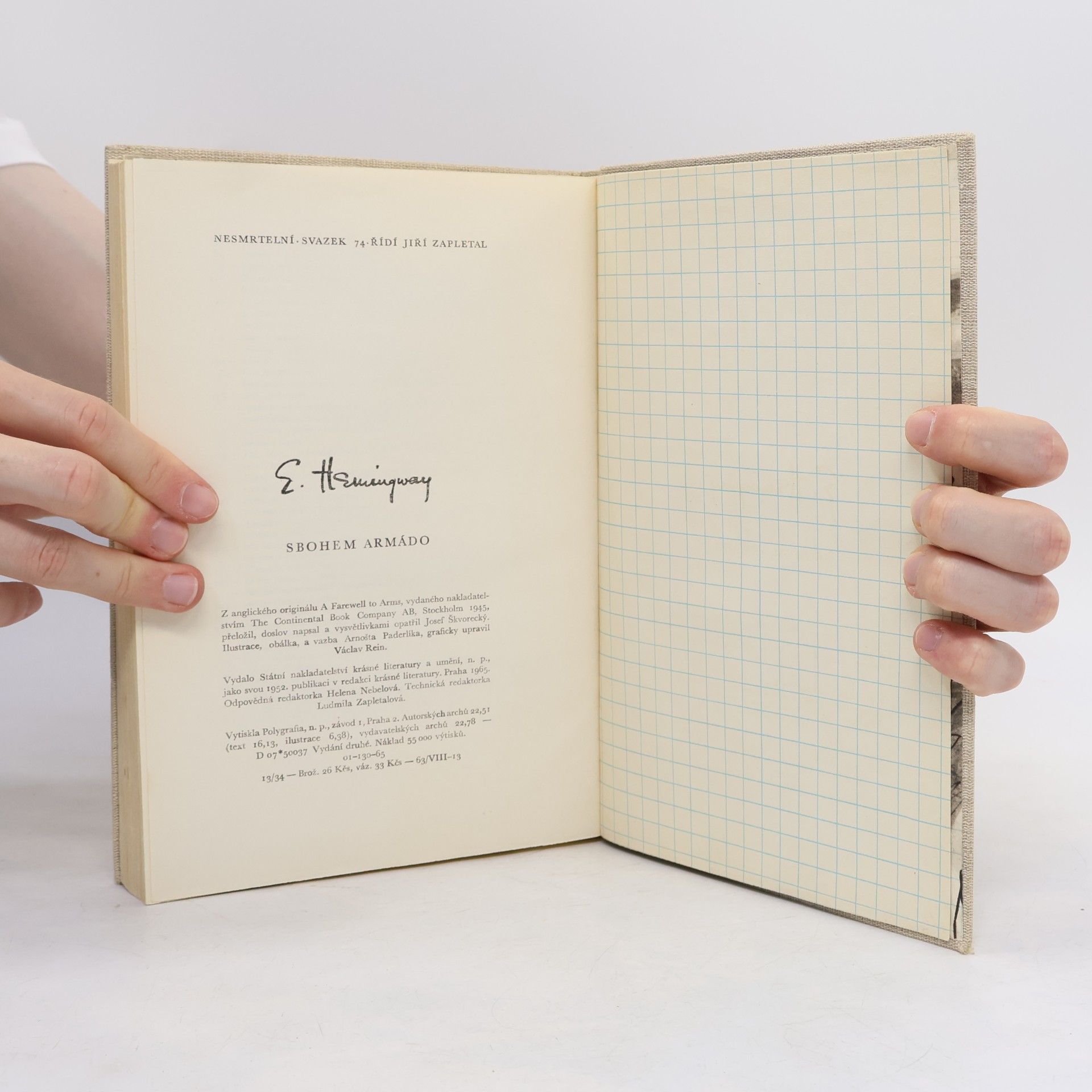 Ernest Hemingway Sbohem, armádo!
