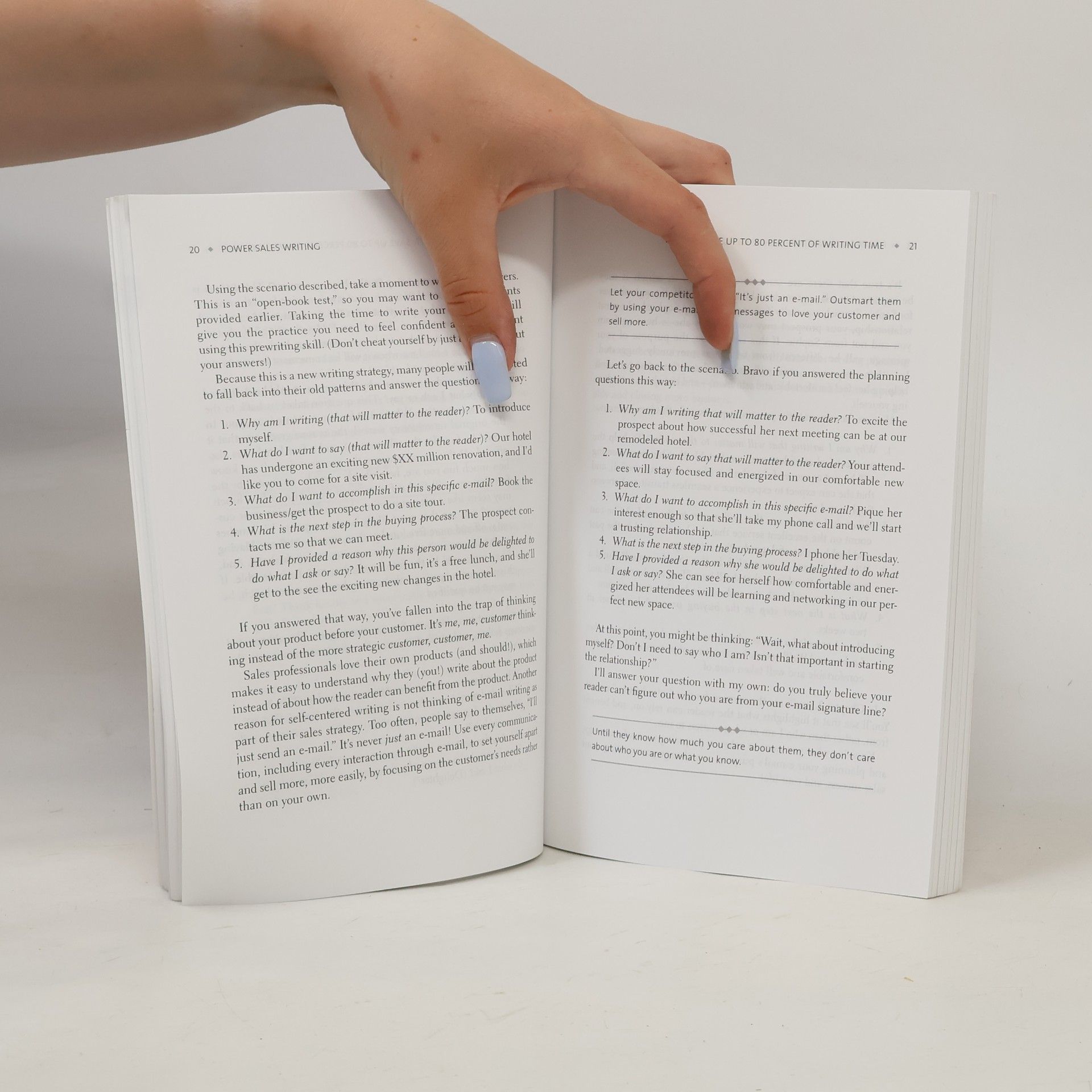 Sue Hershkowitz-Coore Power Sales Writing