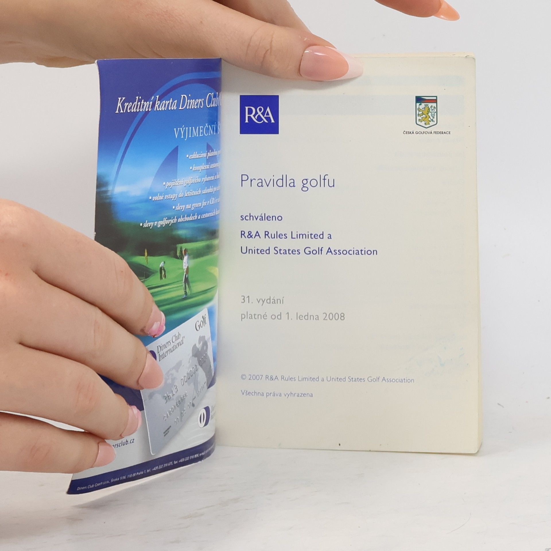 Kolektiv autorů Pravidla golfu. Pravidla amatérského statutu 2008 - 2011