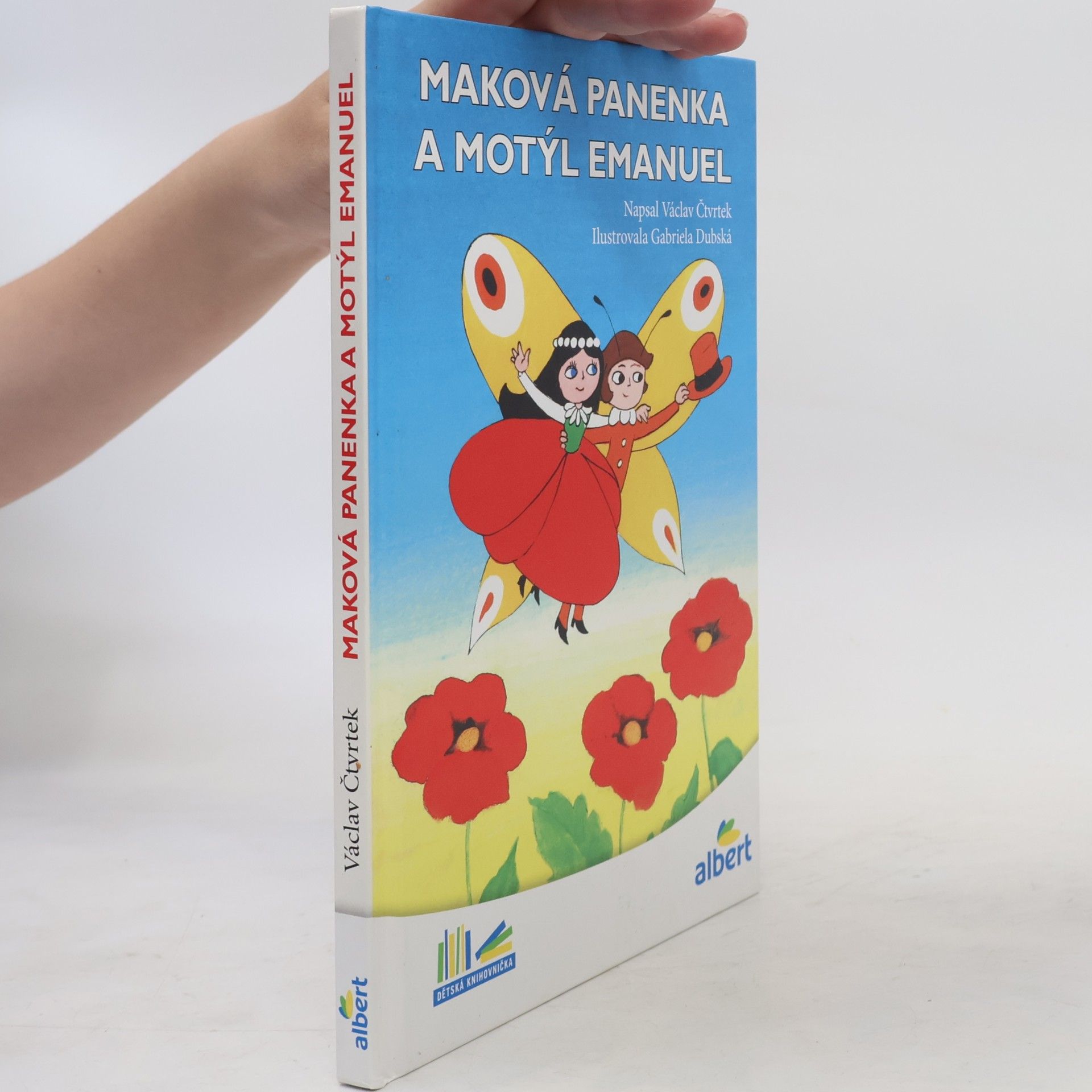 Václav Čtvrtek Maková panenka a motýl Emanuel