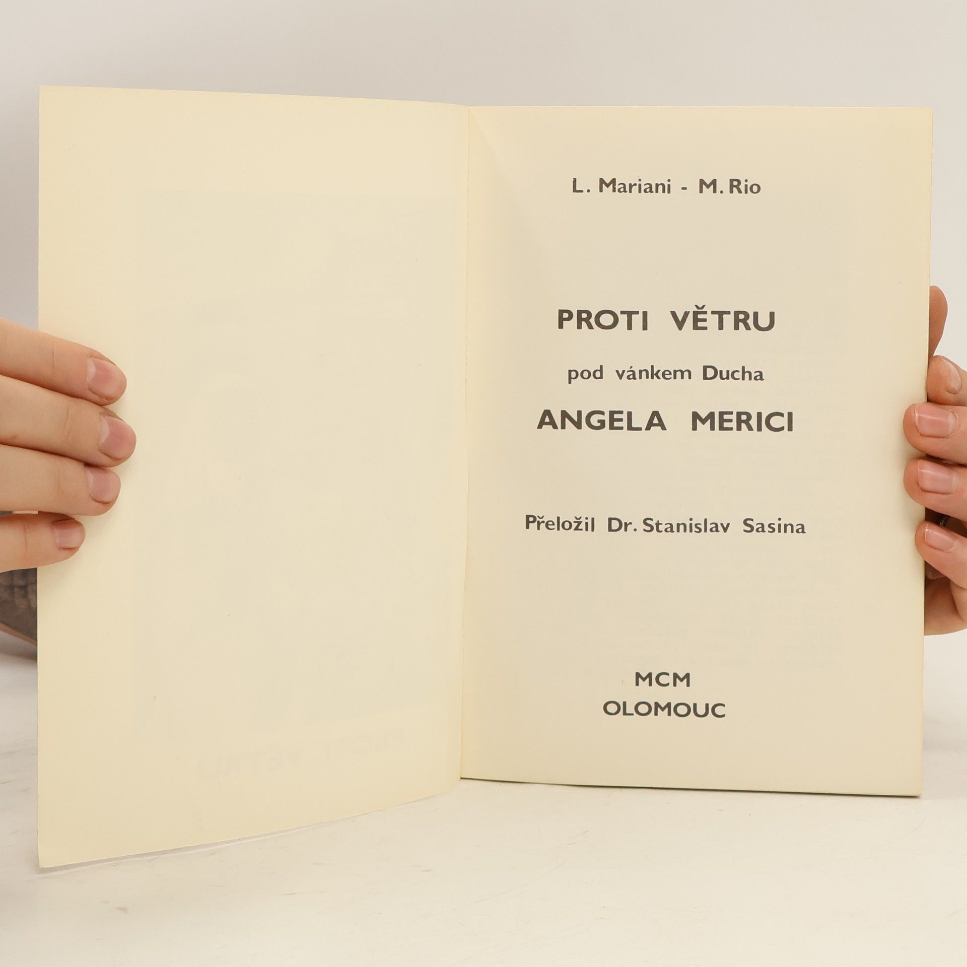 Luciana Mariani Proti větru pod vánkem Ducha: Angela Merici