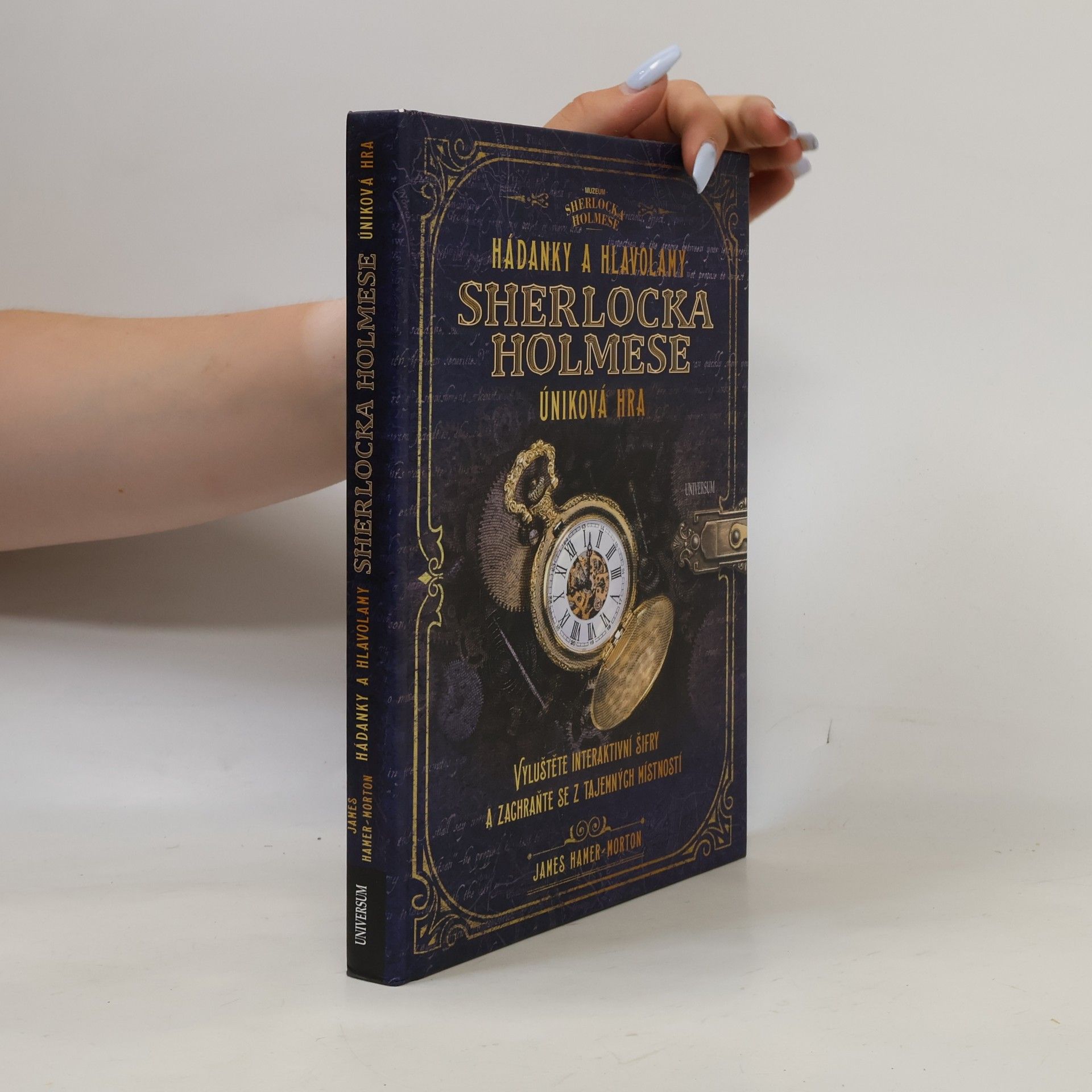 James Hamer-Morton Hádanky a hlavolamy Sherlocka Holmese – úniková hra