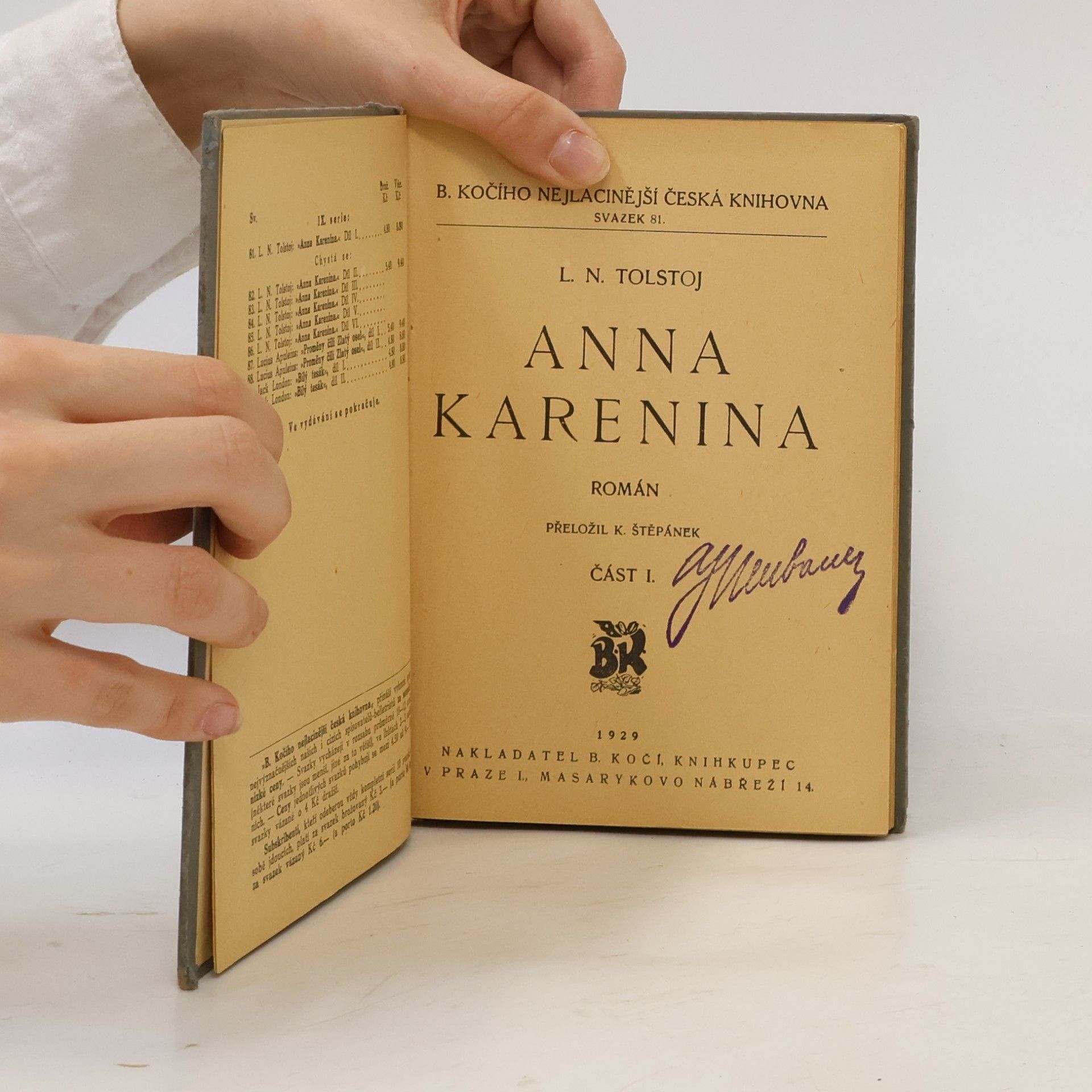 Lew Nikolajewitsch Tolstoi Anna Karenina I.