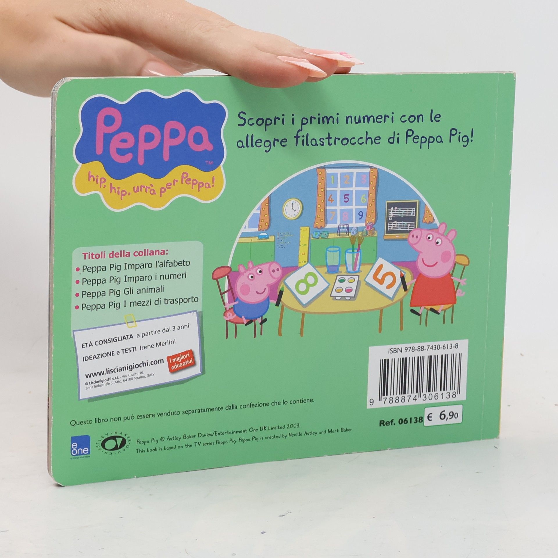 Leggi e impara con Peppa Pig. Imparo i numeri. Con gadget