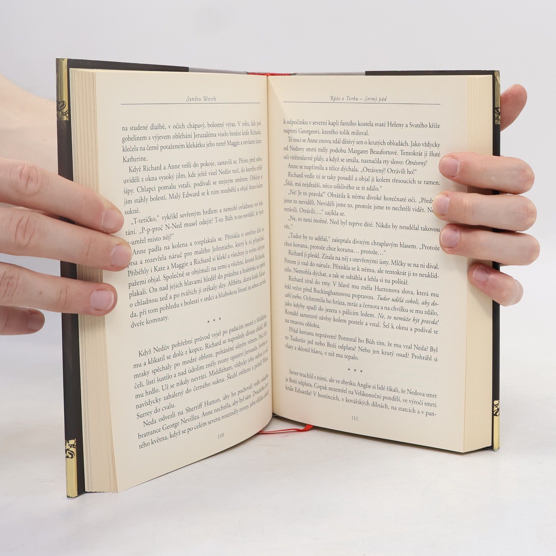 Sandra Worth Růže z Yorku : historický román z období války růží. Strmý pád