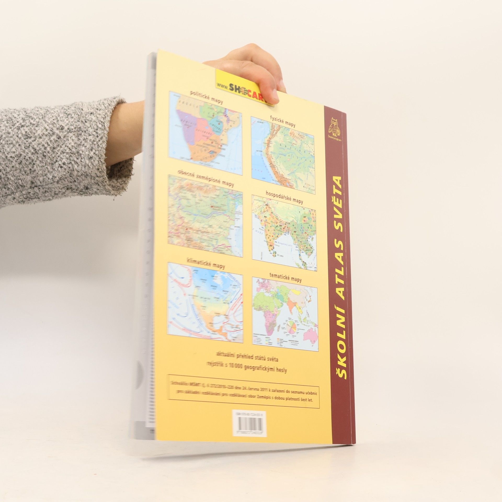 Pavla Tesaříková Školní atlas světa