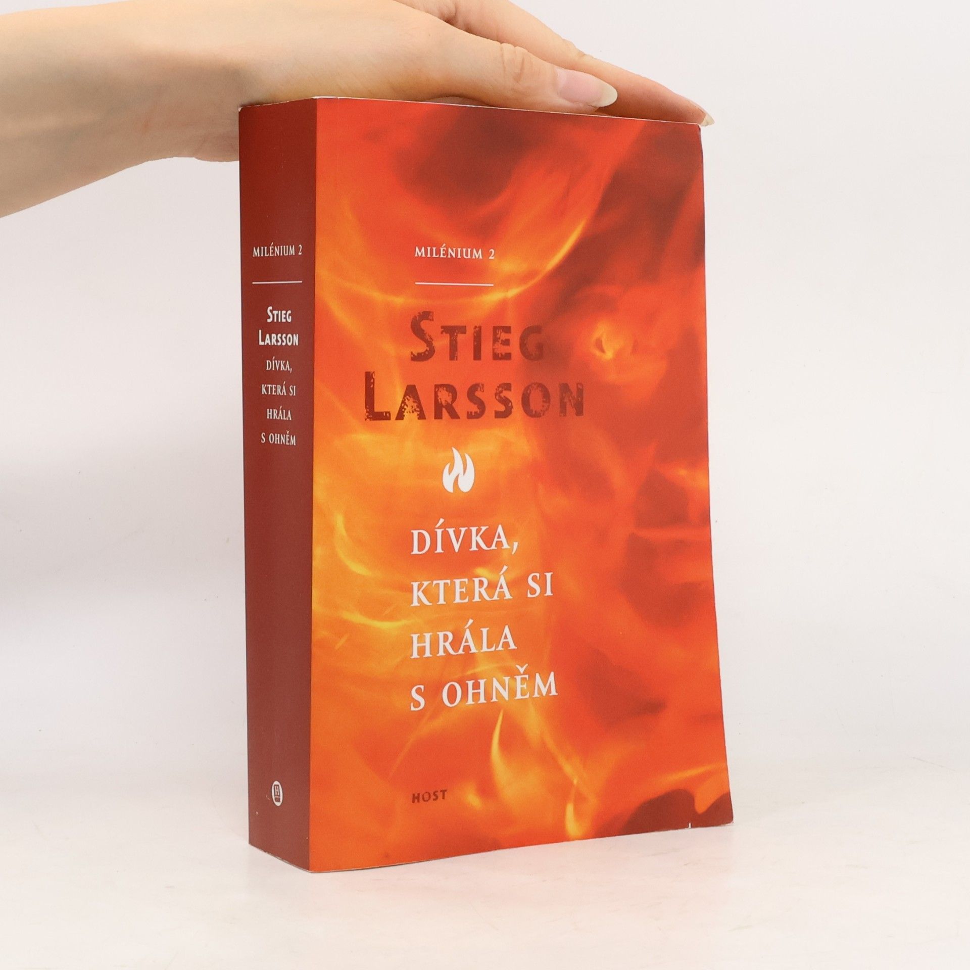Stieg Larsson Dívka, která si hrála s ohněm
