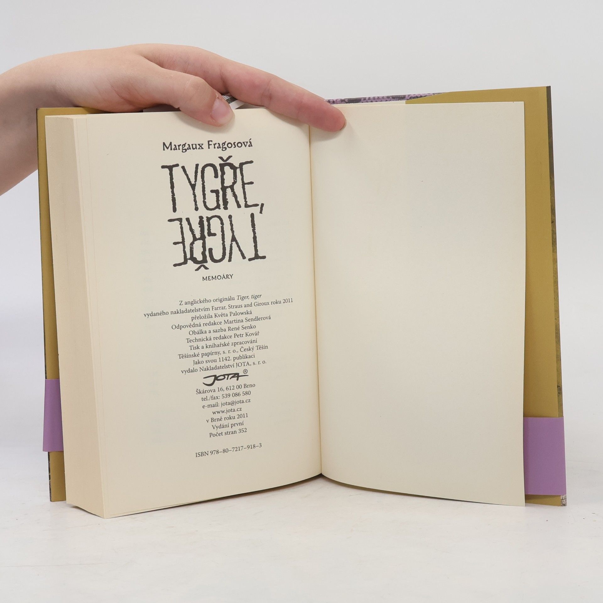 Margaux Fragoso Tygře, tygře. Memoáry