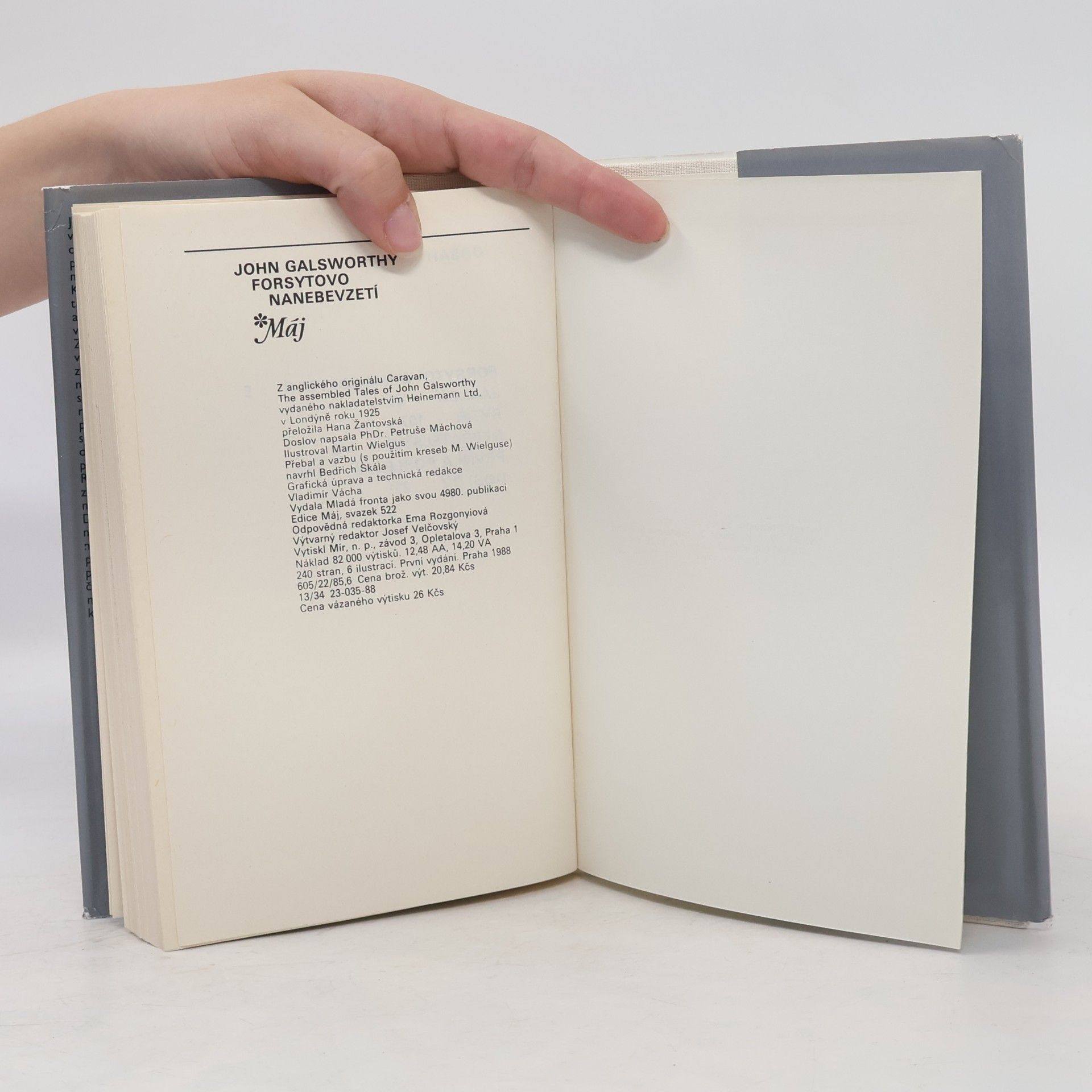 John Galsworthy Forsytovo nanebevzetí