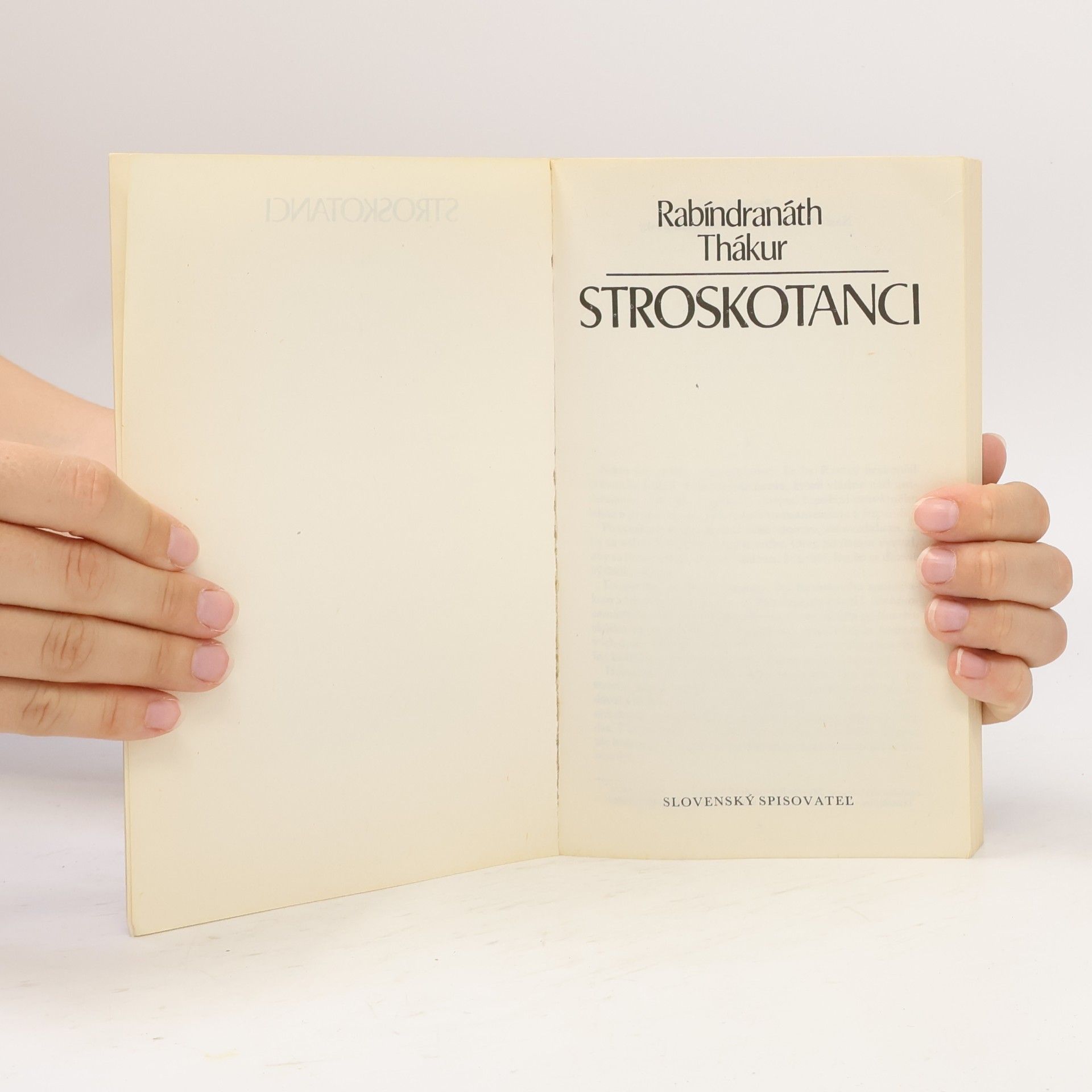 Rabindranath Tagore Stroskotanci