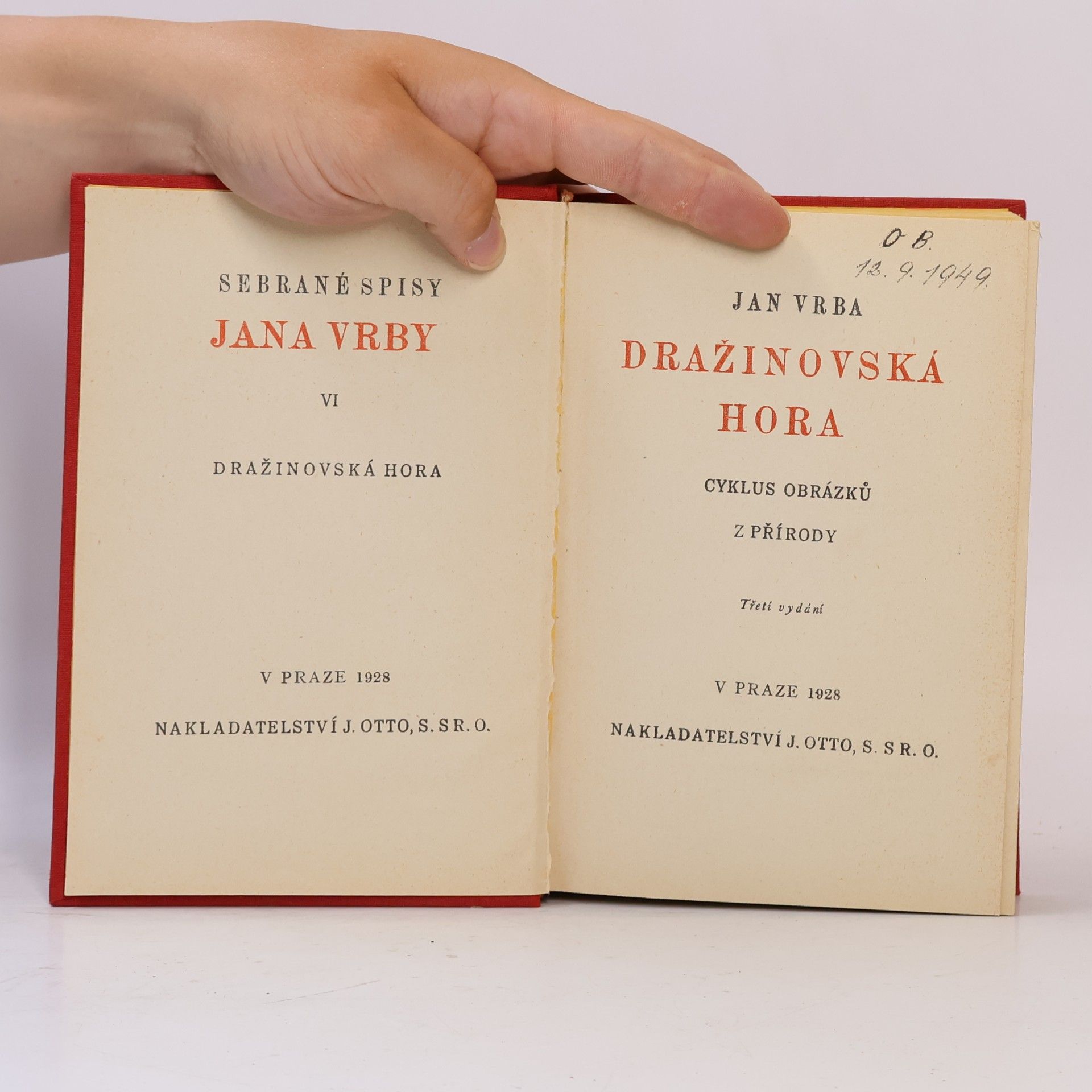 Jan Vrba Dražinovská hora