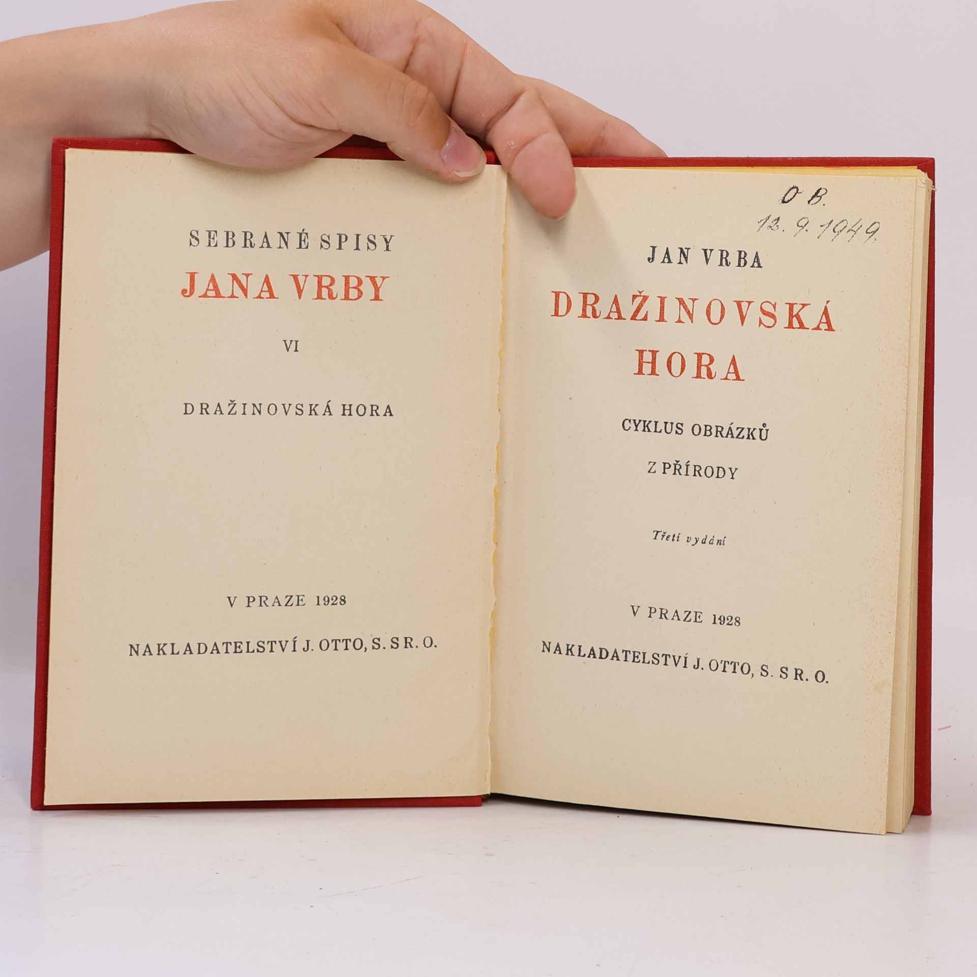 Jan Vrba Dražinovská hora
