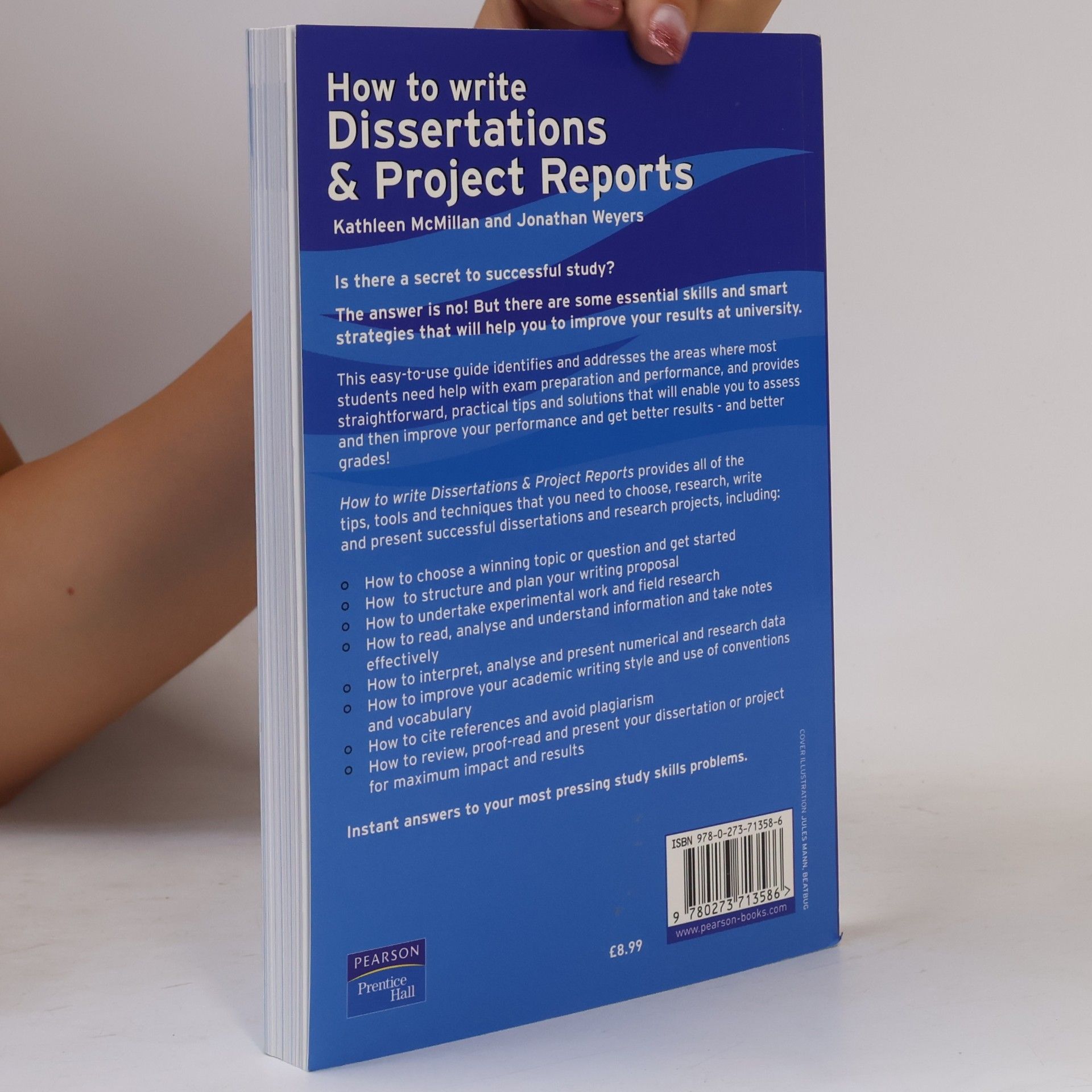 Kathleen McMillan Smarter Study Guides: How to Write Dissertations & Project Reports