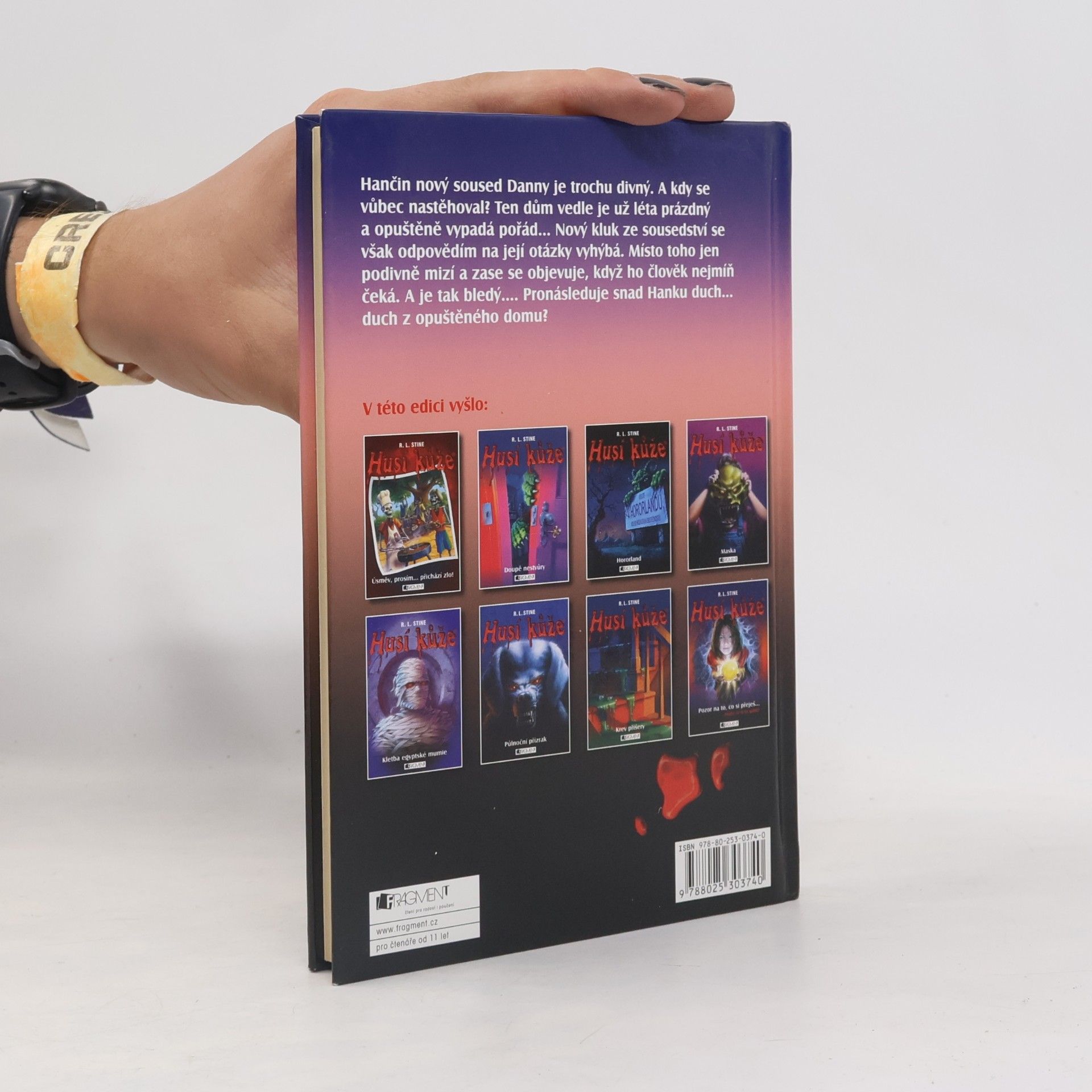 R. L. Stine Duch z opuštěného domu. Husí kůže