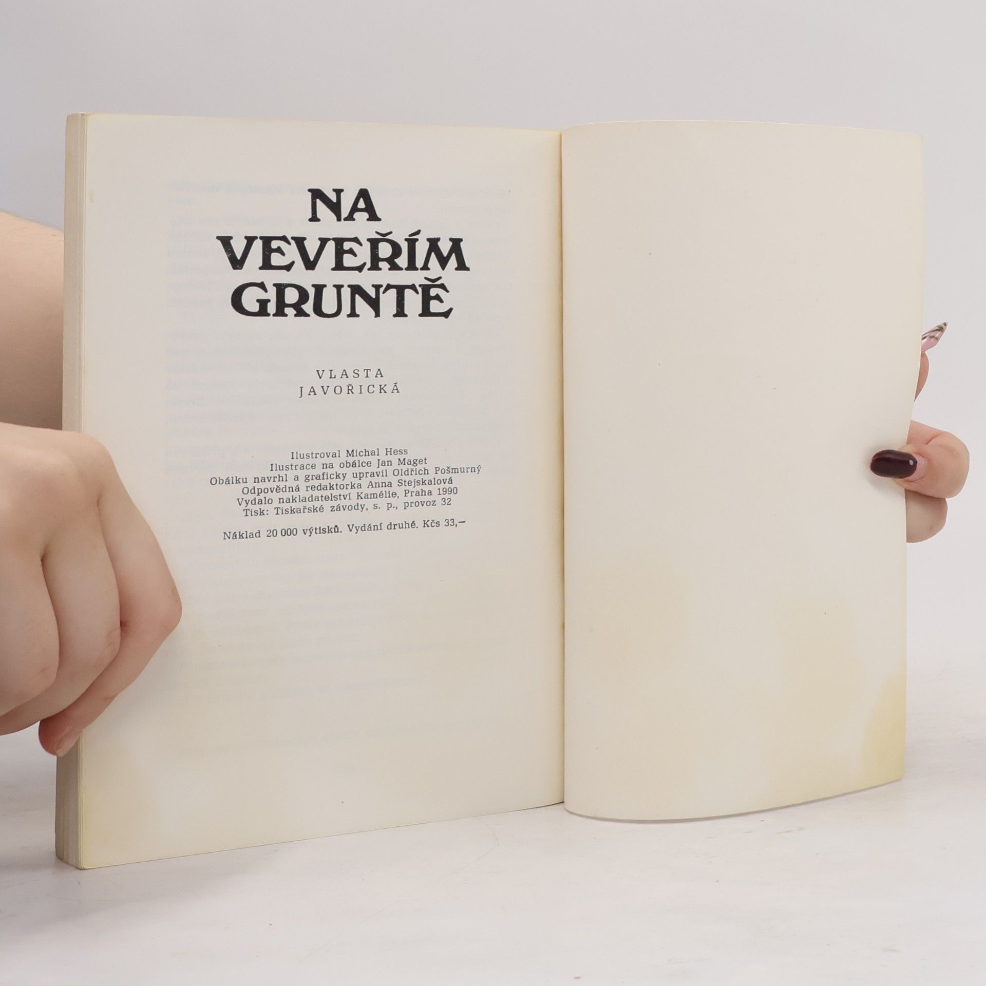 Vlasta Javořická Na Veveřím gruntě