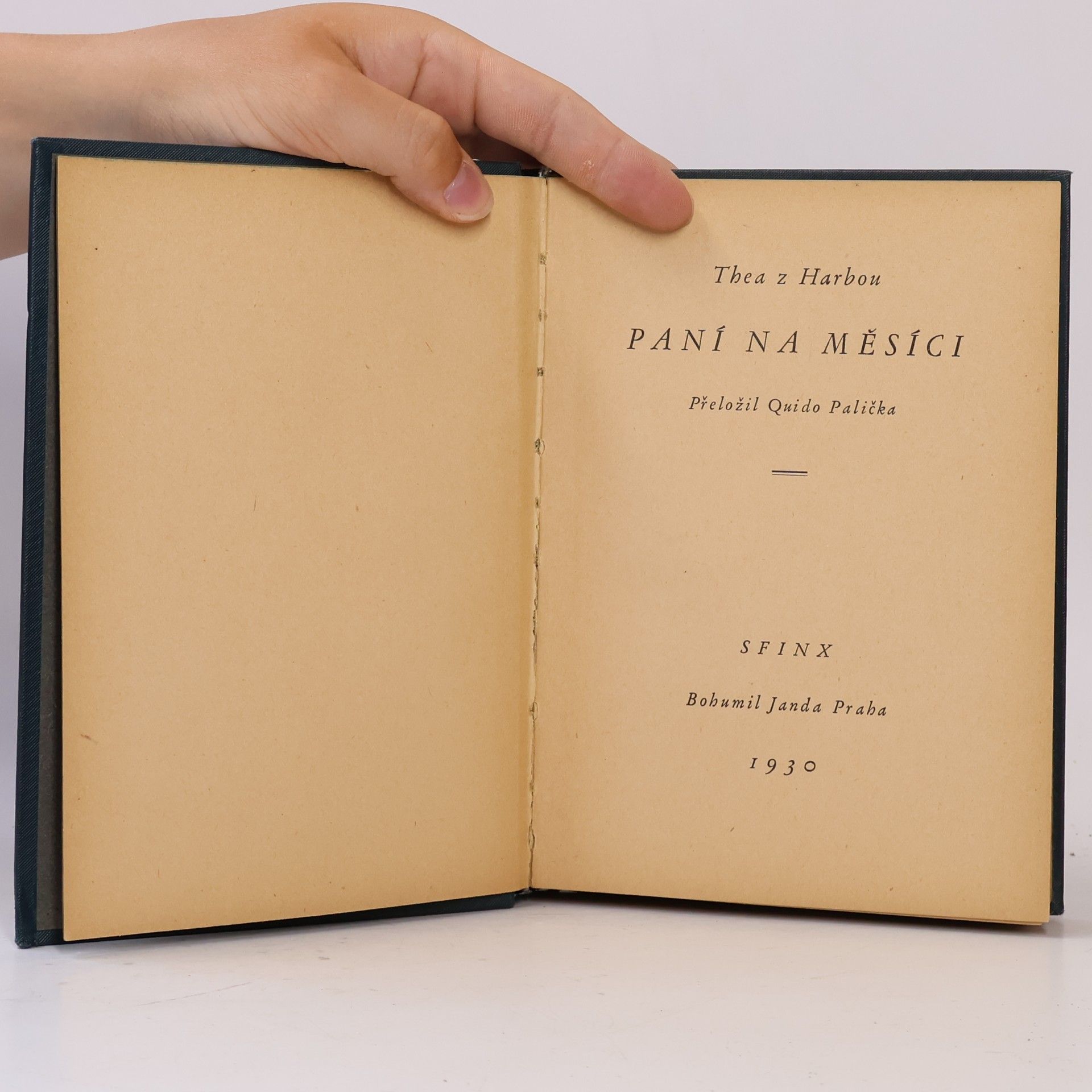 Thea z. Harbou Paní na měsíci