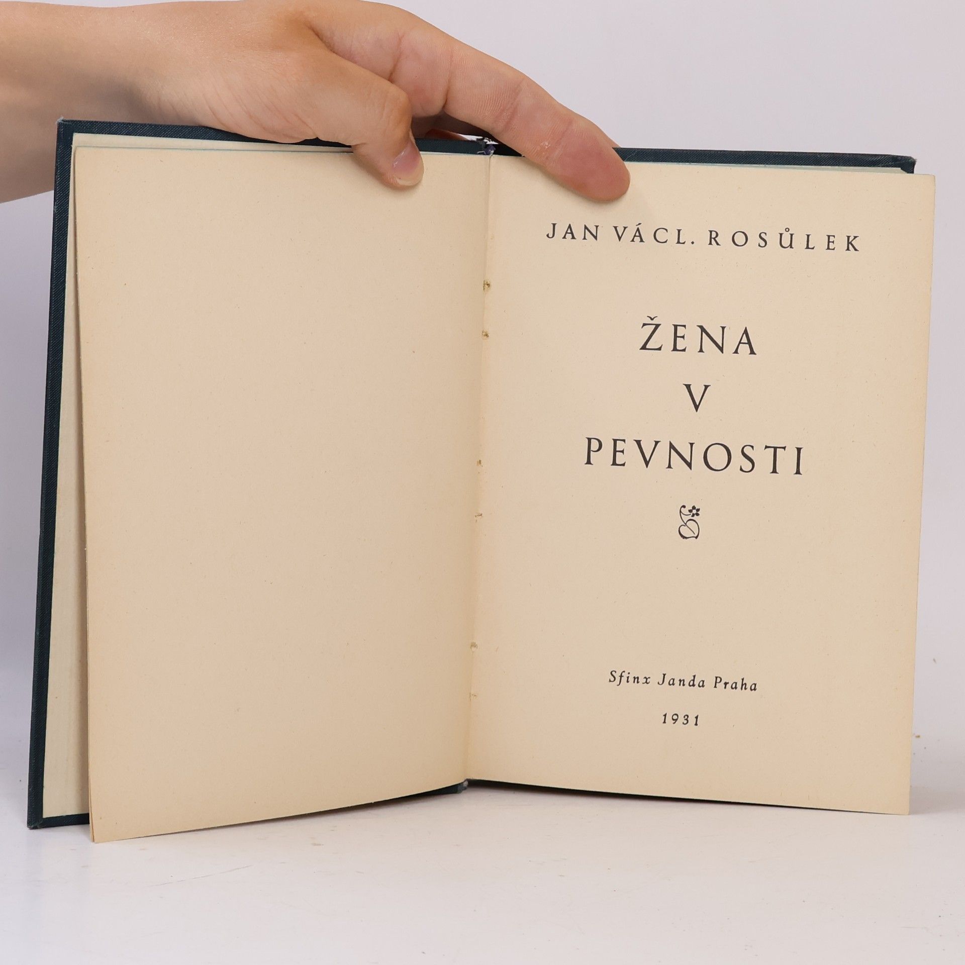 Jan Václav Rosůlek Žena v pevnosti