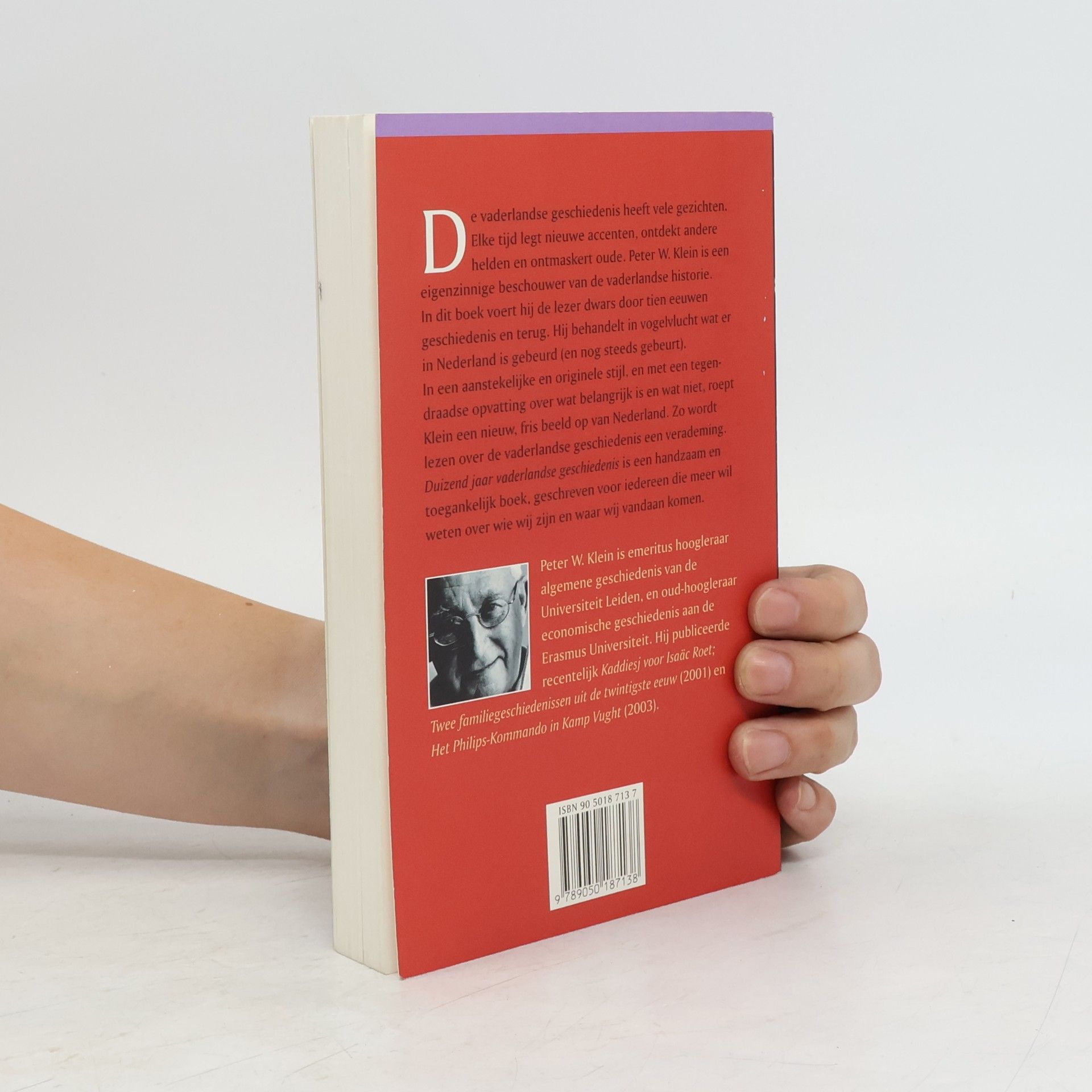 Peter W. Klein Duizend jaar vaderlandse geschiedenis